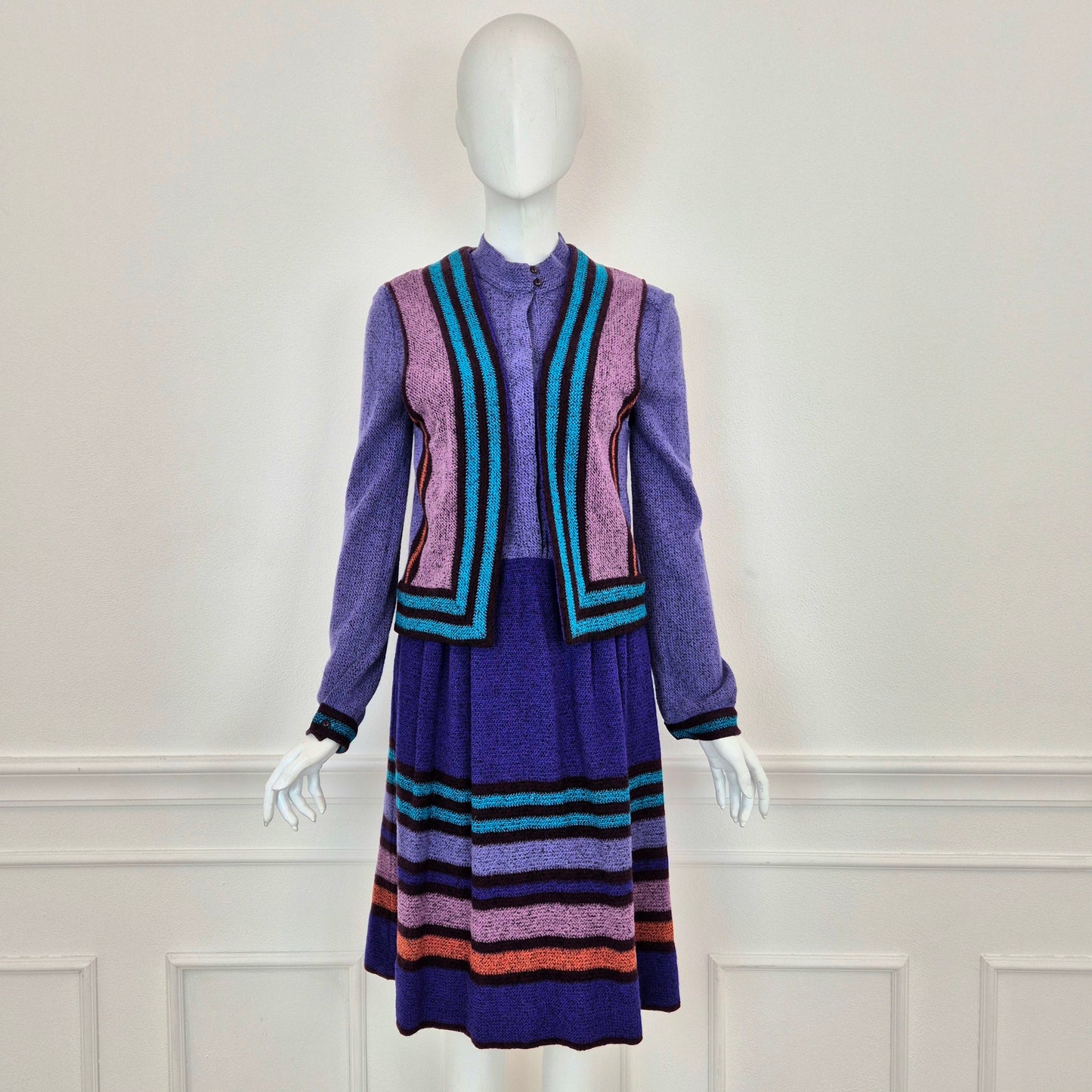Louis Feraud | Abito vintage con gilet