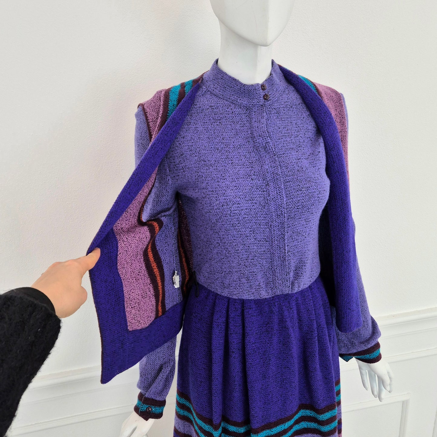 Louis Feraud | Abito vintage con gilet
