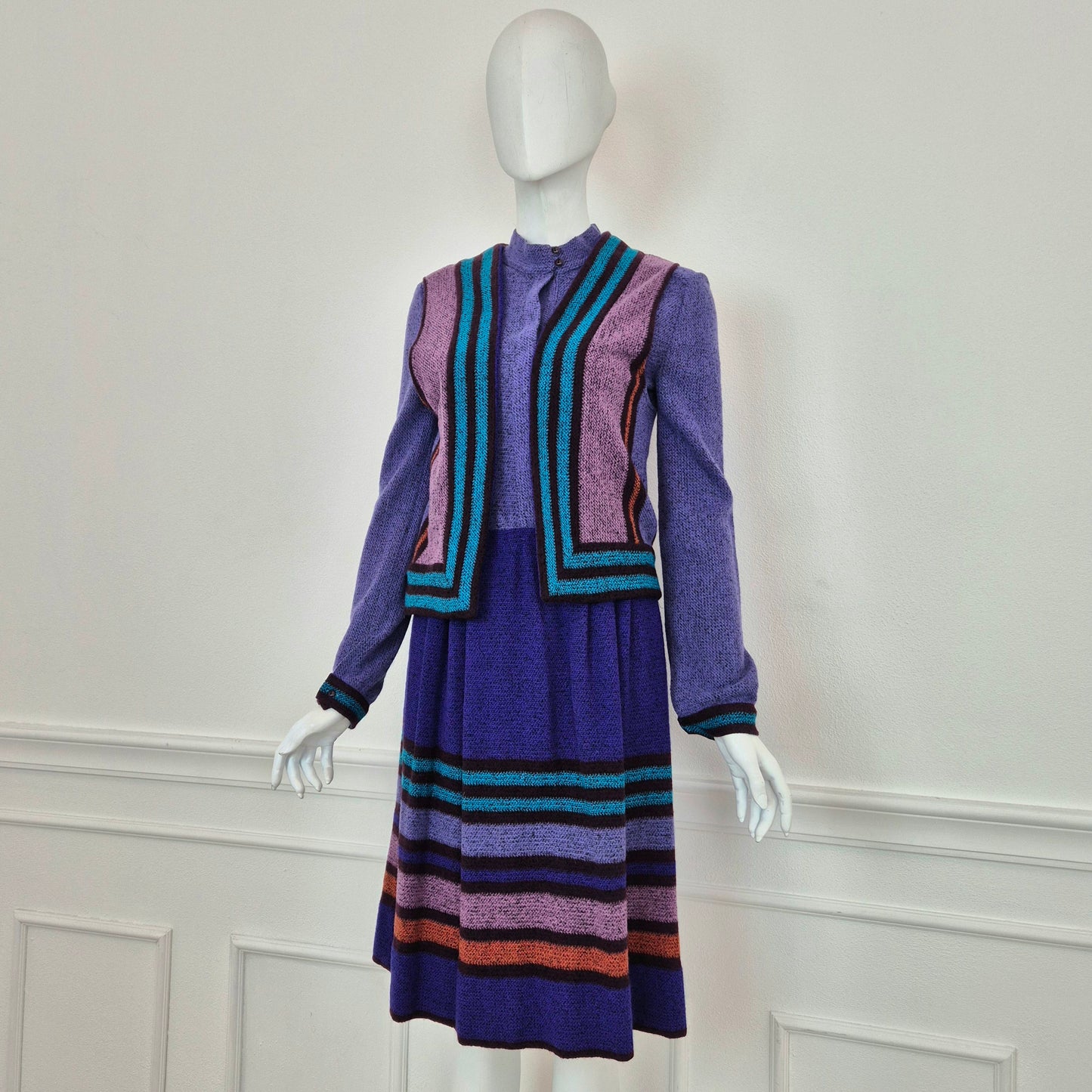 Louis Feraud | Abito vintage con gilet