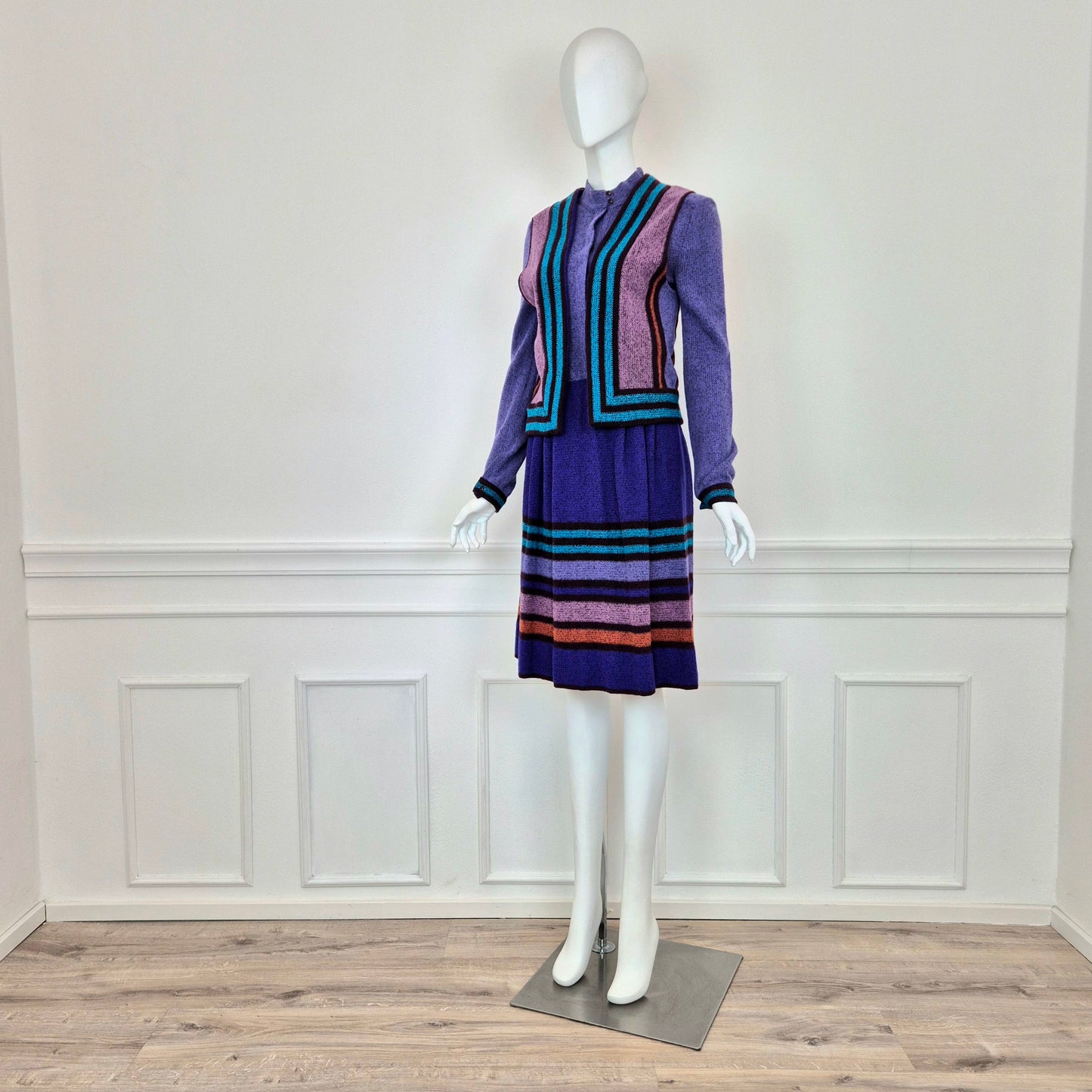 Louis Feraud | Abito vintage con gilet