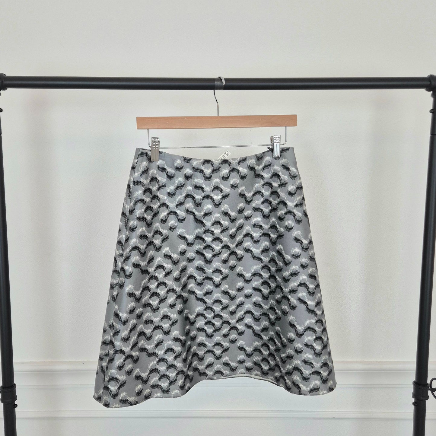 Prada | Gonna Fw 2015 molecule print