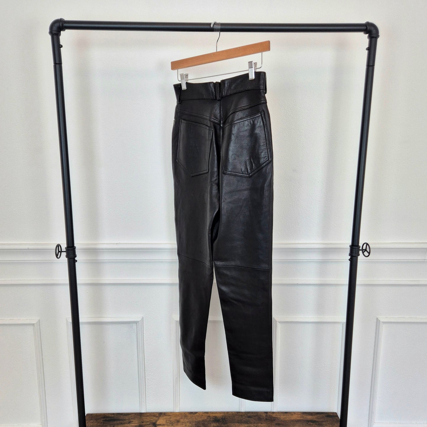 Gianfranco Ferré | Pantaloni in pelle nera