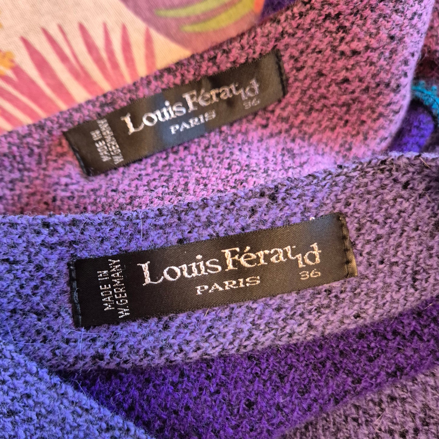 Louis Feraud | Abito vintage con gilet