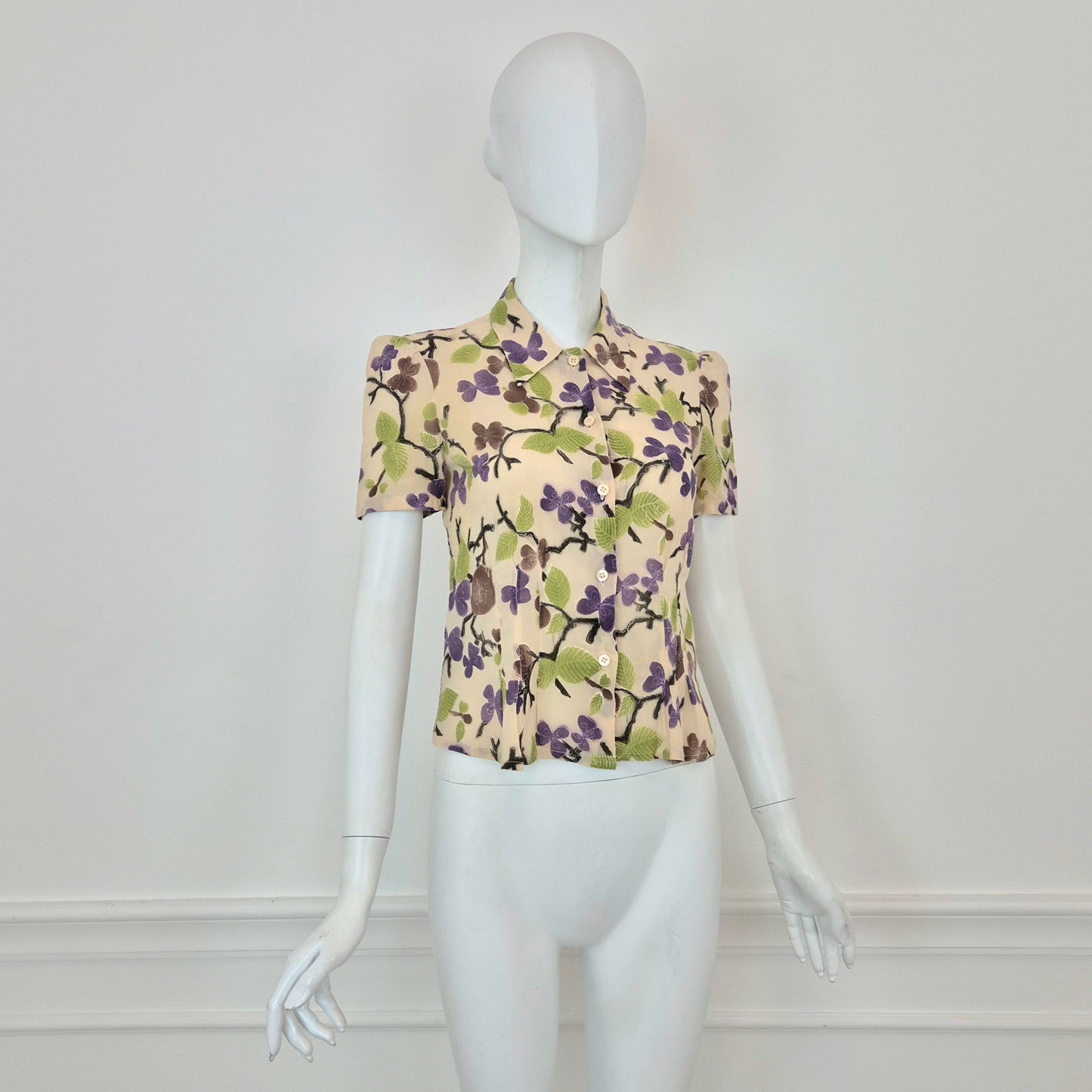Prada | Camicia in seta SS 1996
