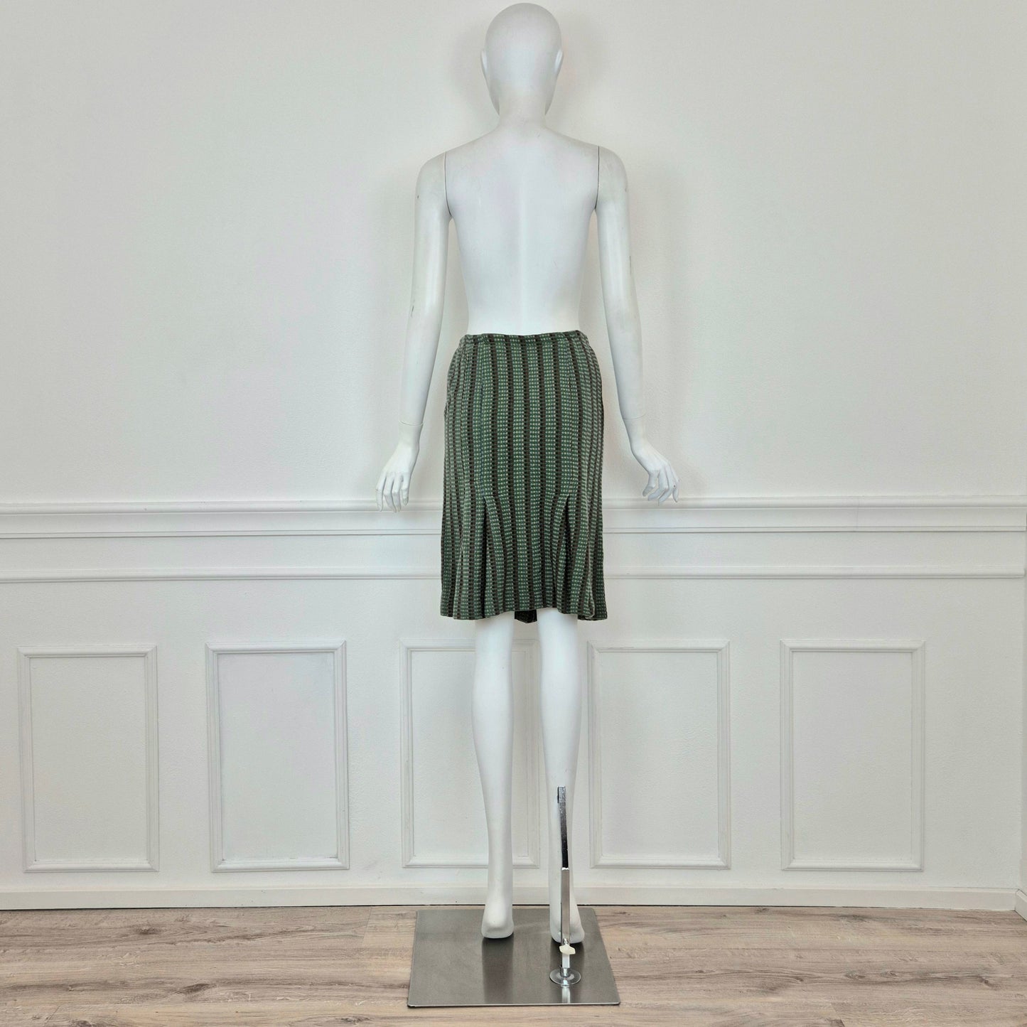 Missoni | Gonna vintage con bottoni trasparenti