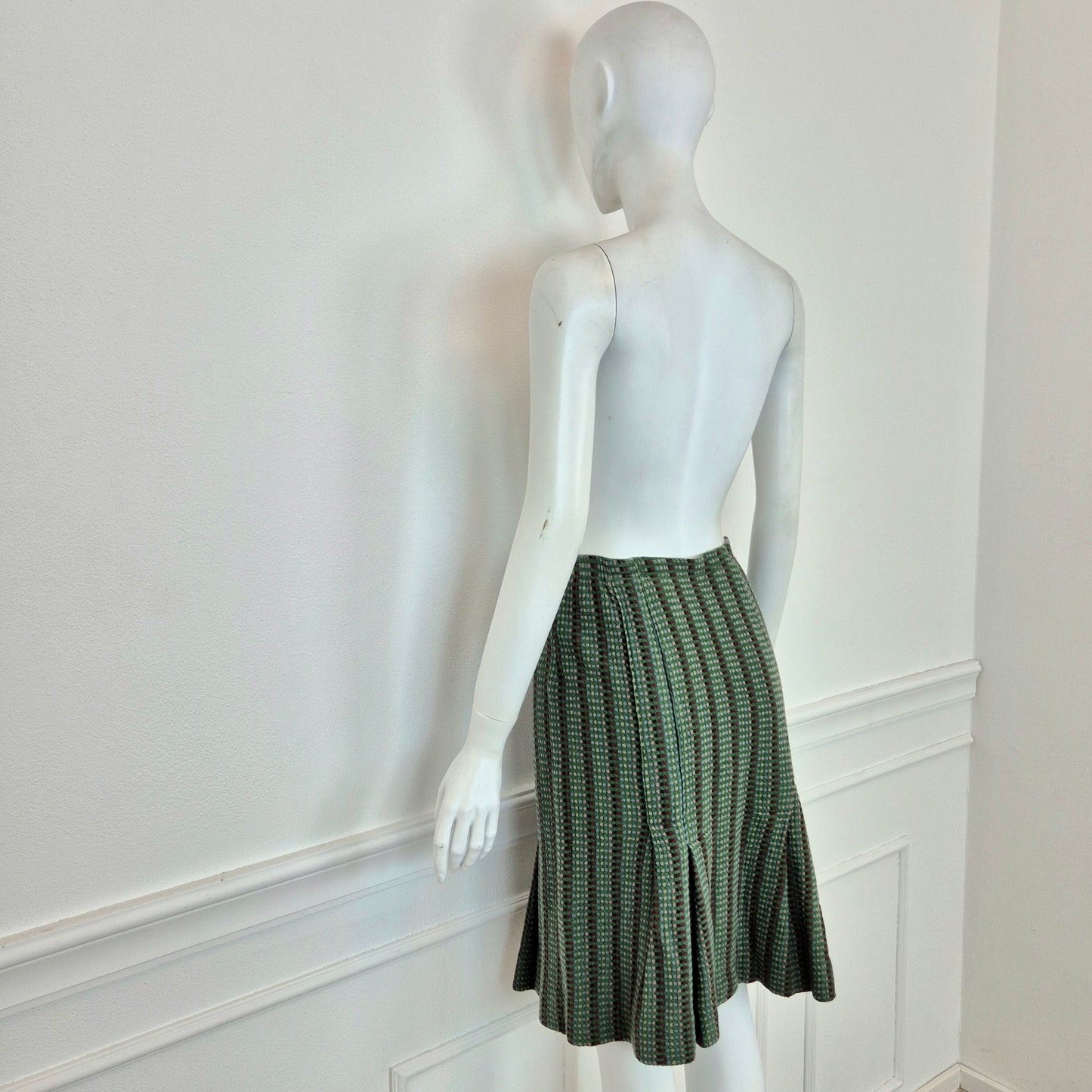 Missoni | Gonna vintage con bottoni trasparenti