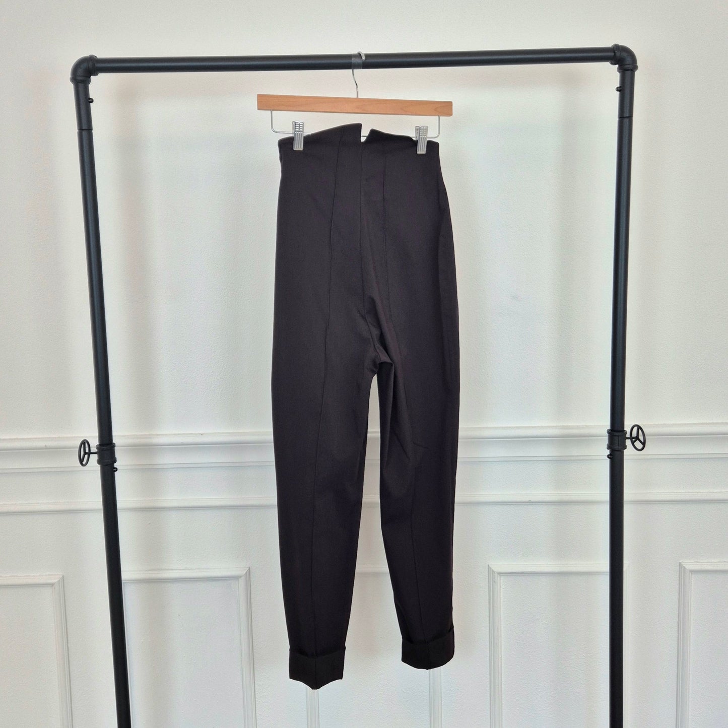 Romeo Gigli | Pantaloni melanzana con punta sul retro 1991