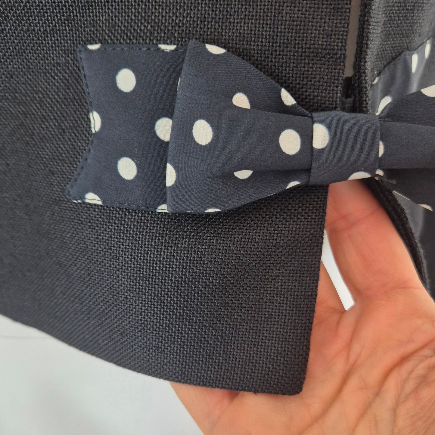 Moschino | Giacca corta con fiocchi a pois