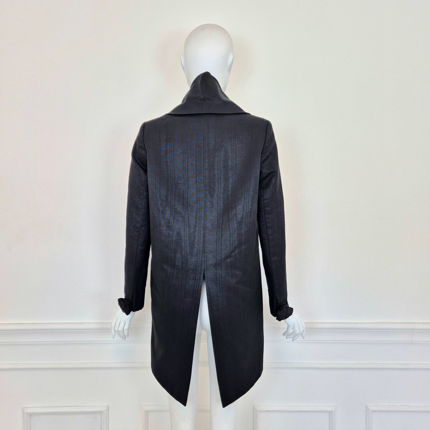 Romeo Gigli | Soprabito coda di rondine con rose fw 1996
