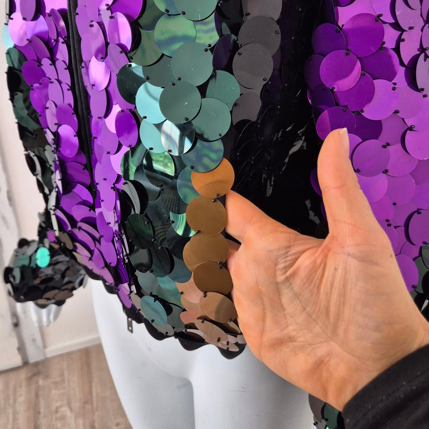 Miu Miu | Bomber paillettes