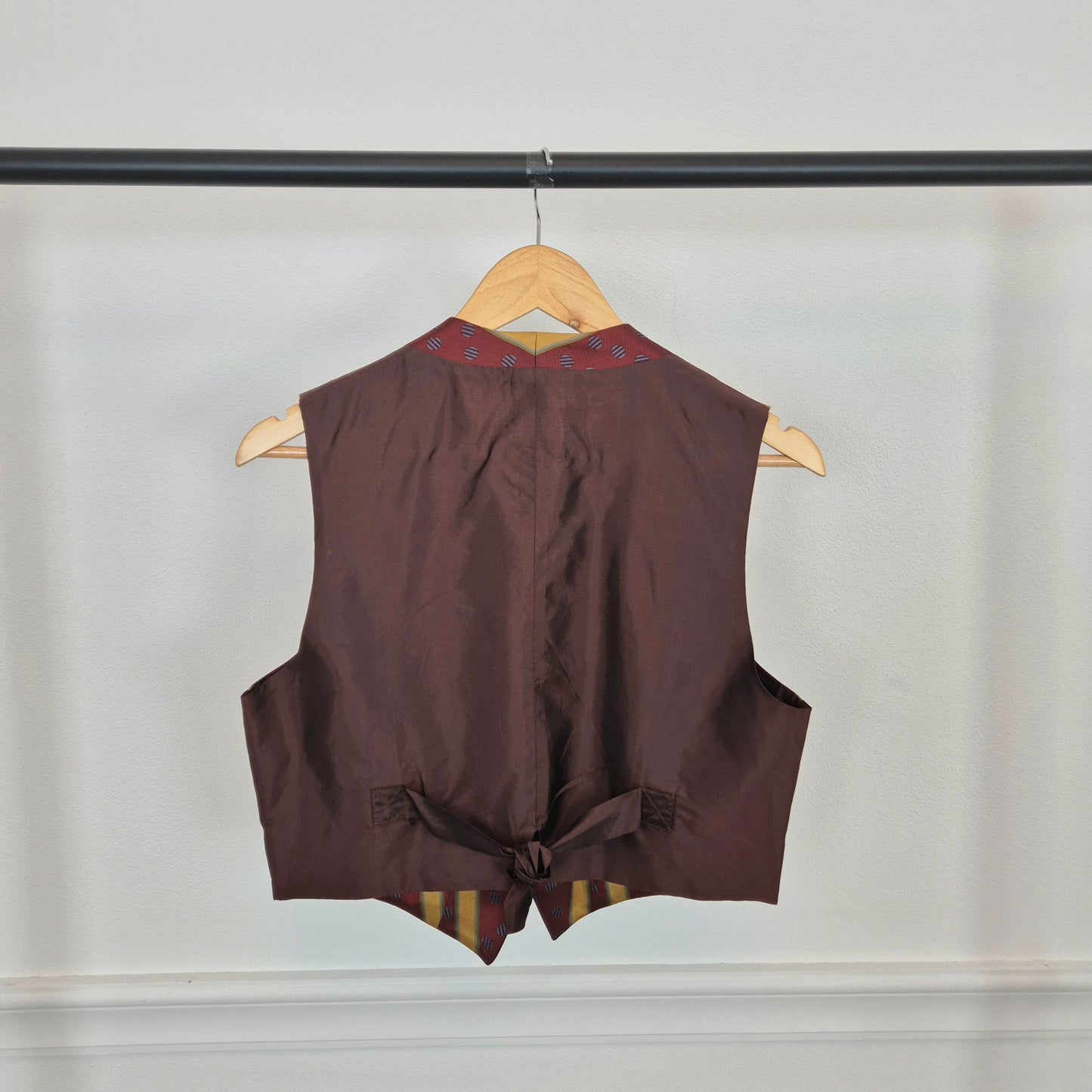 Romeo Gigli | Gilet a righe seta 1993