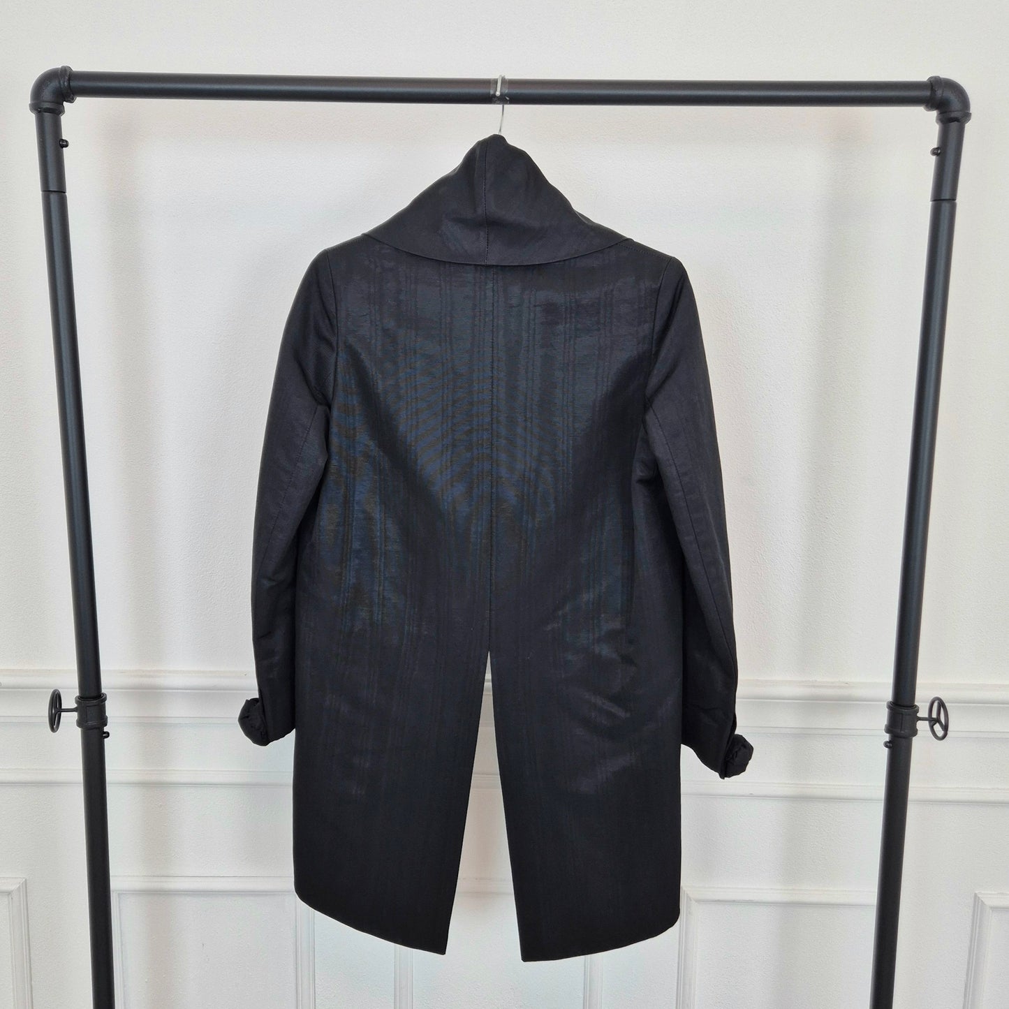 Romeo Gigli | Soprabito coda di rondine con rose fw 1996