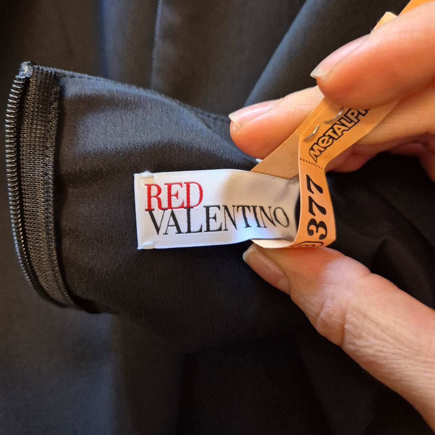 Red Valentino | Abito nero con fiocchi