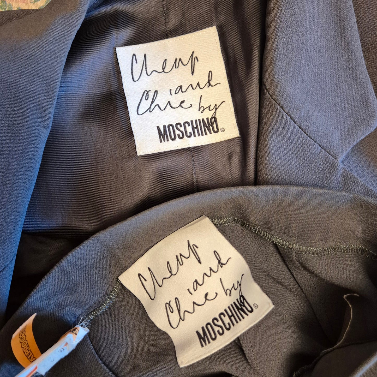 Moschino | Tailleur pantalone "You can't judge a girl by her clothes"