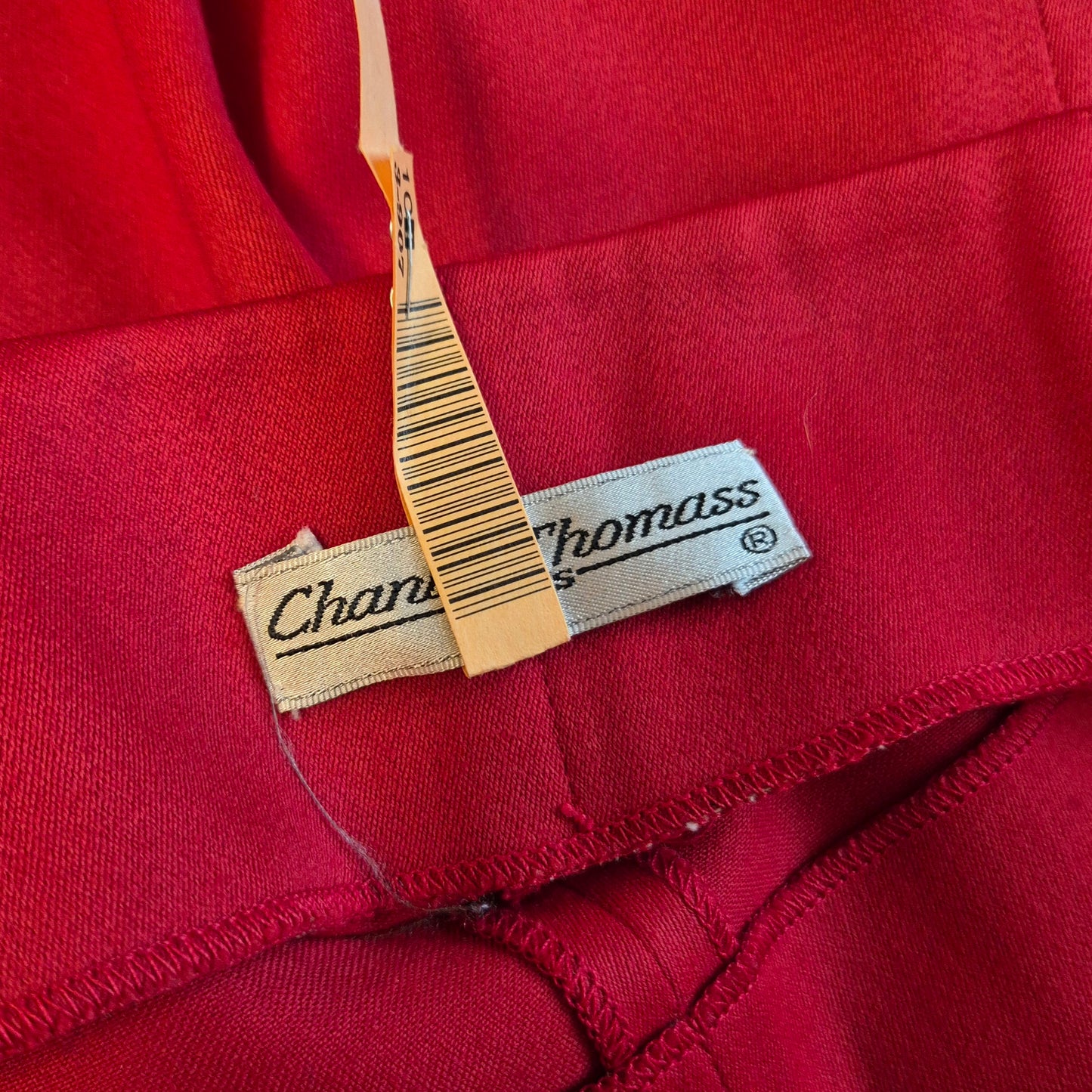 Chantal Thomass | Gonna rossa asimmetrica