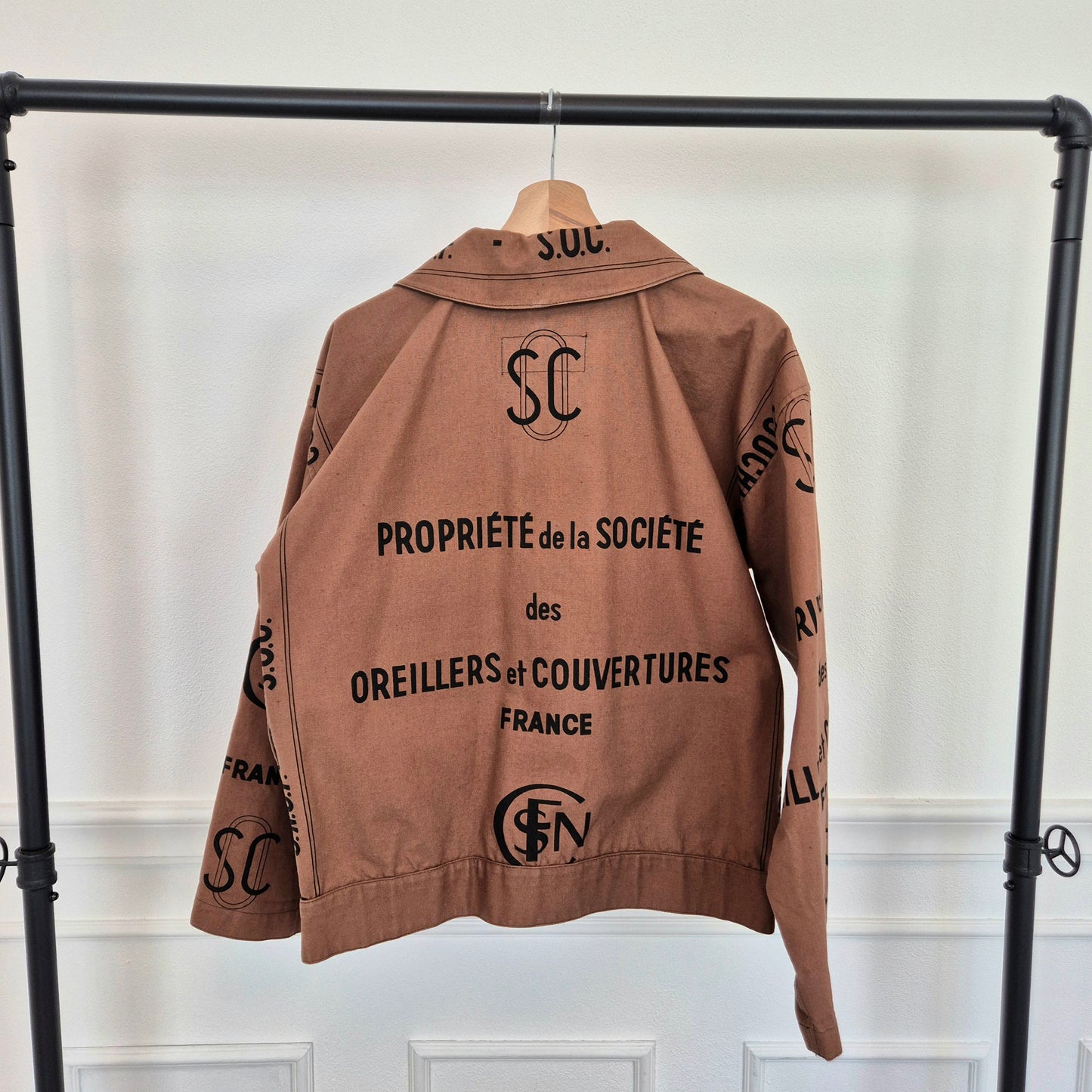 Ko and Co per Jc de Castelbajac | Giacca in cotone grezzo 1977