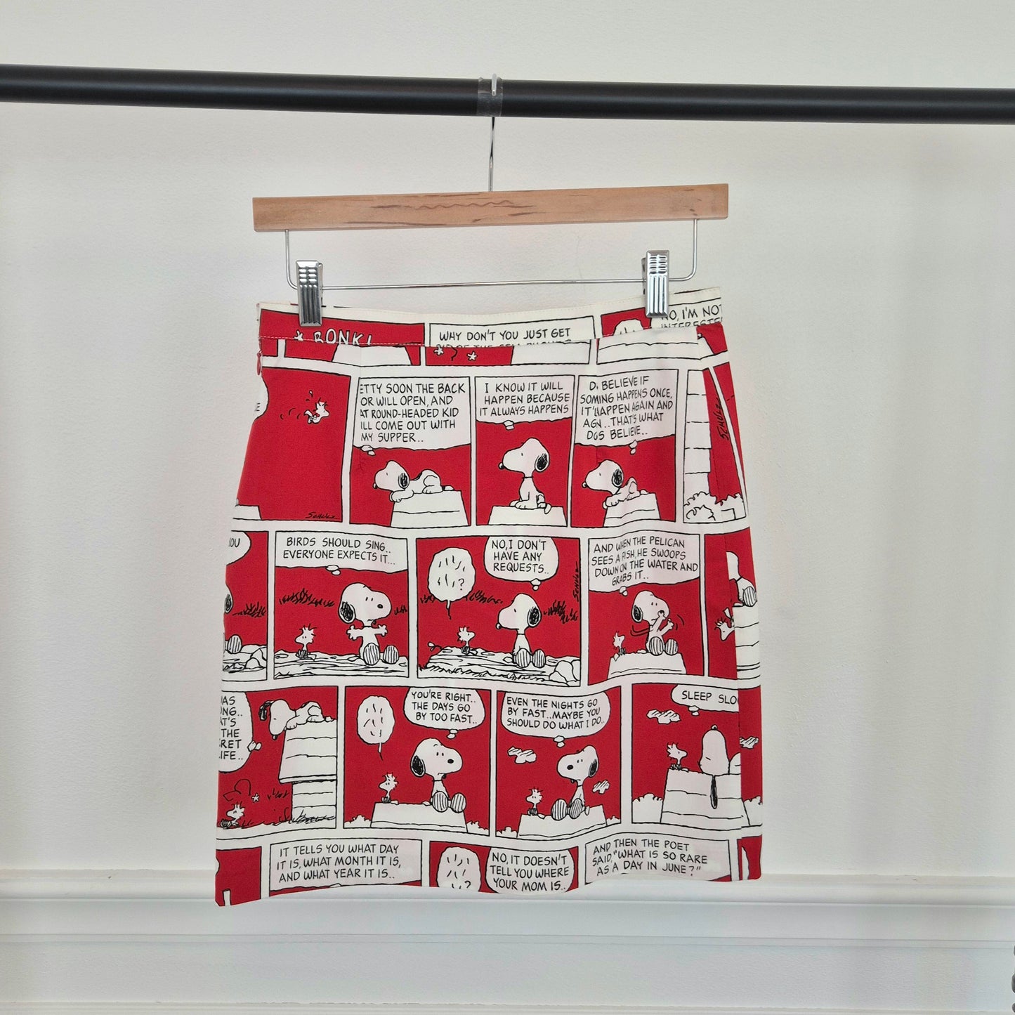 Castelbajac | Gonna rossa fumetto Snoopy