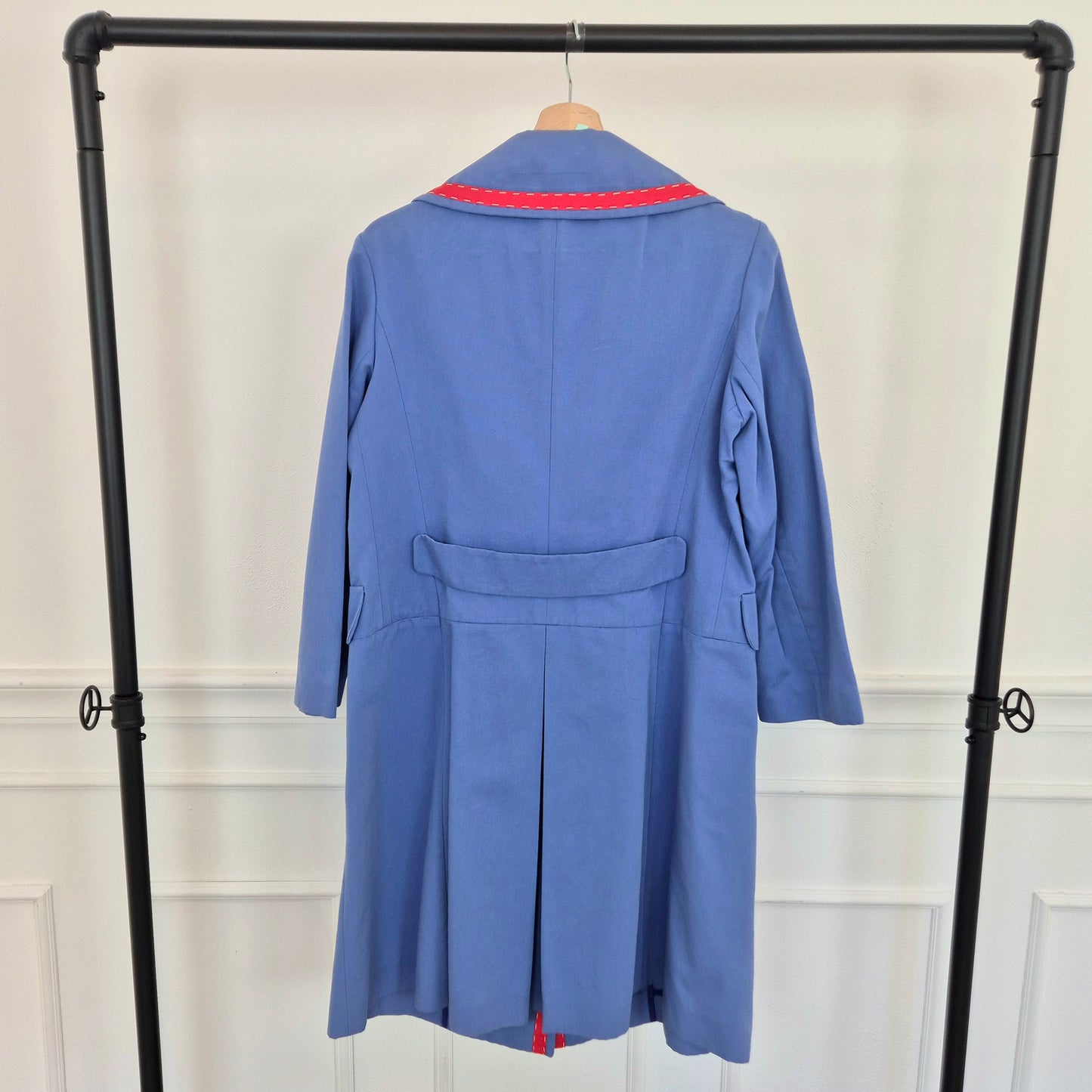 Marni | Soprabito azzurro cotone ss 2001