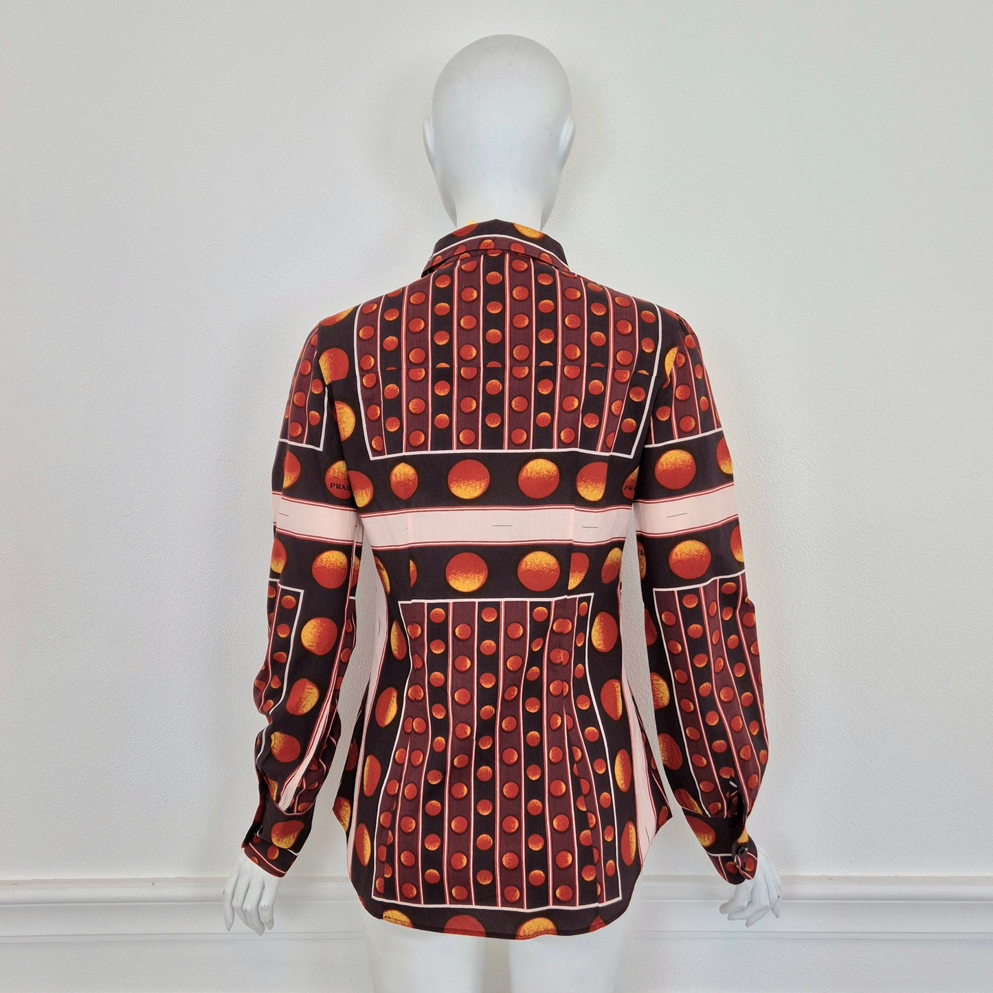 Prada | Camicia stampa bolle ss 2004