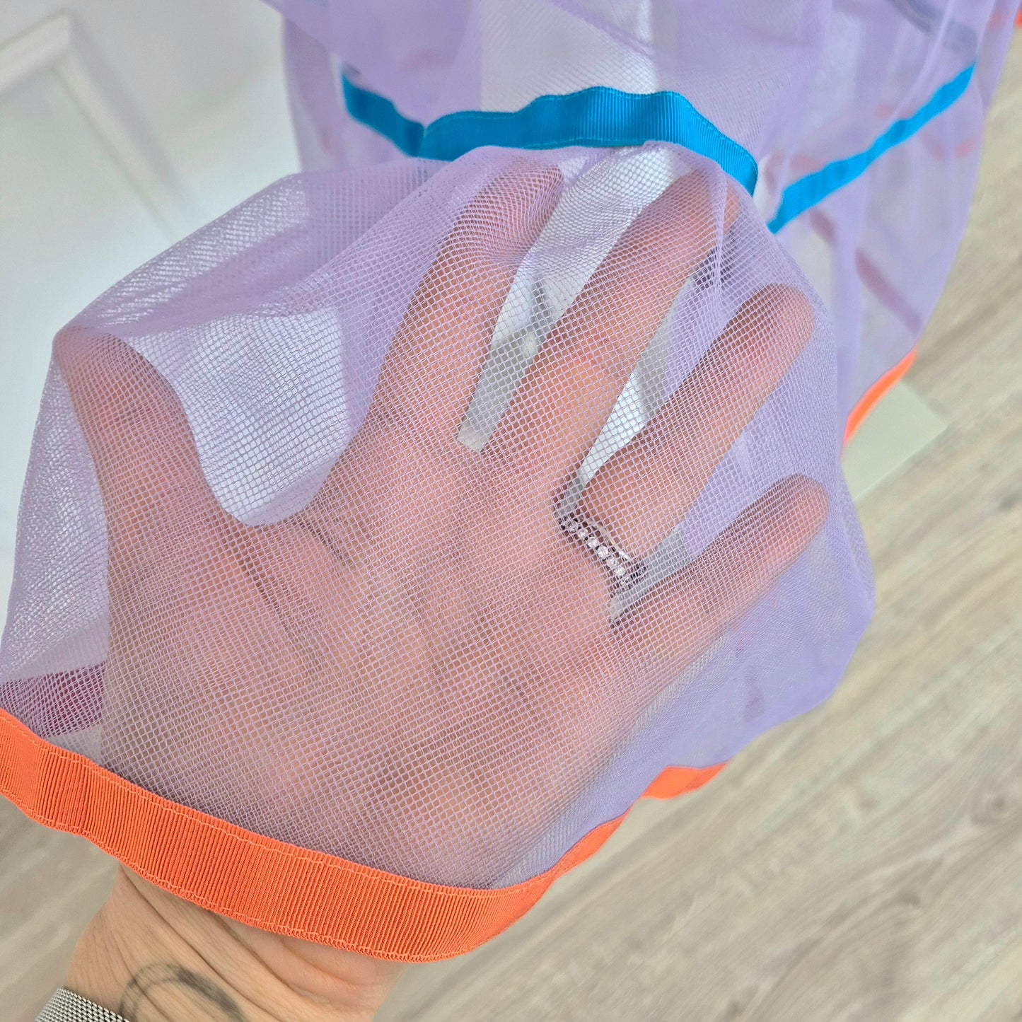 Stella Jean | Gonna lilla in tulle