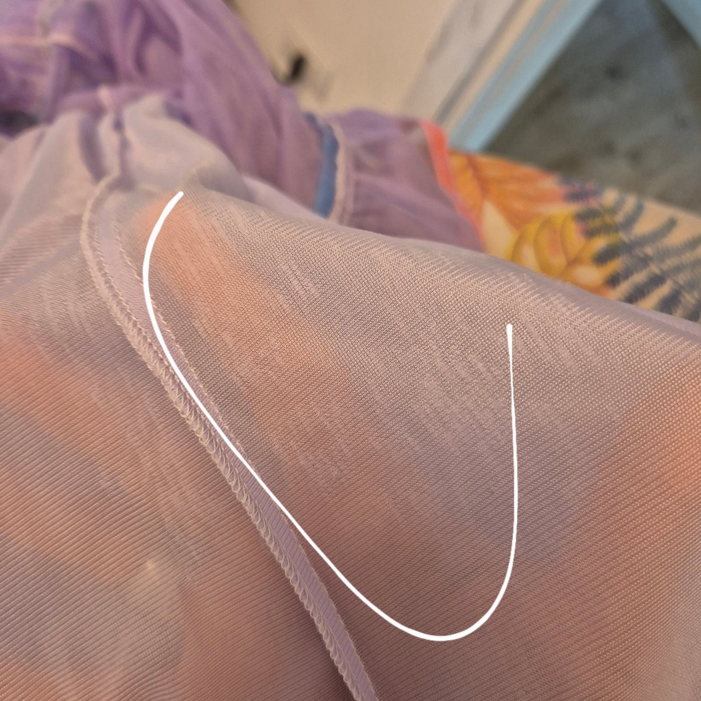 Stella Jean | Gonna lilla in tulle