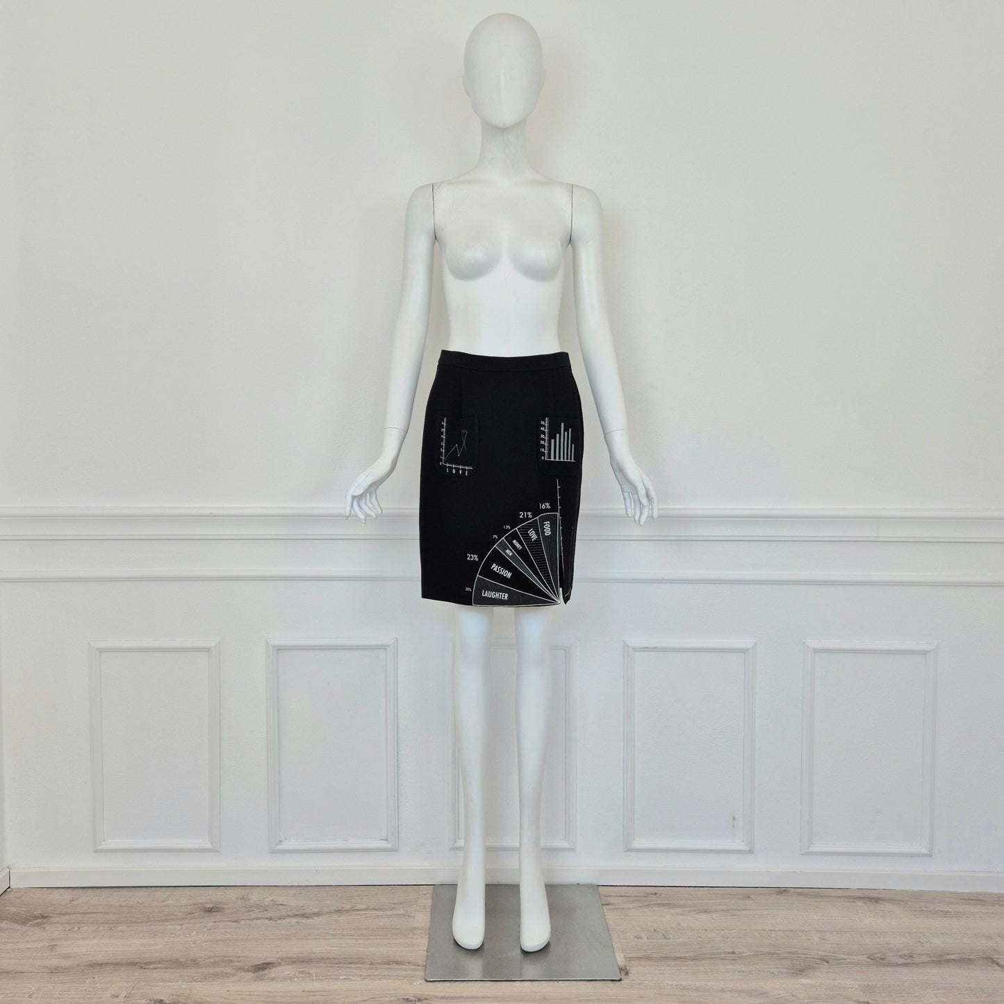 Moschino | Gonna stampa grafici