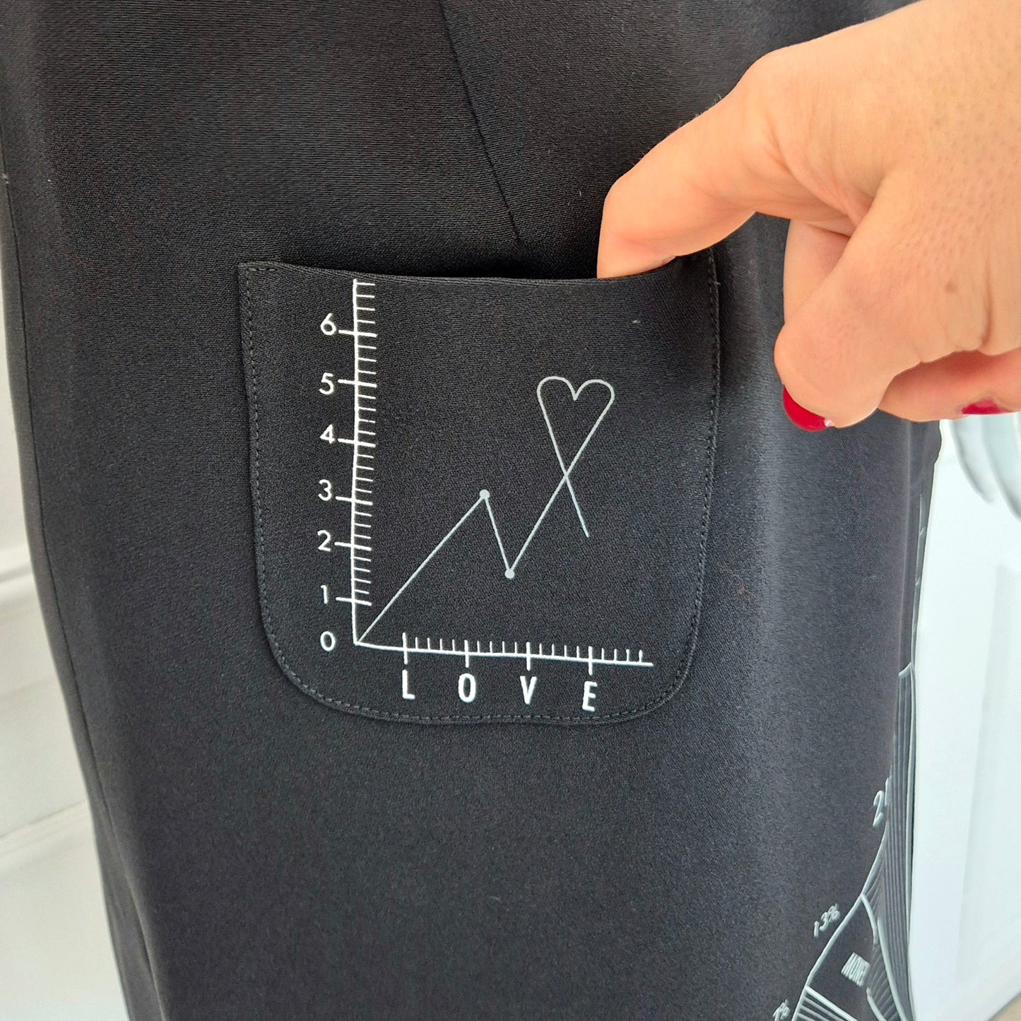 Moschino | Gonna stampa grafici