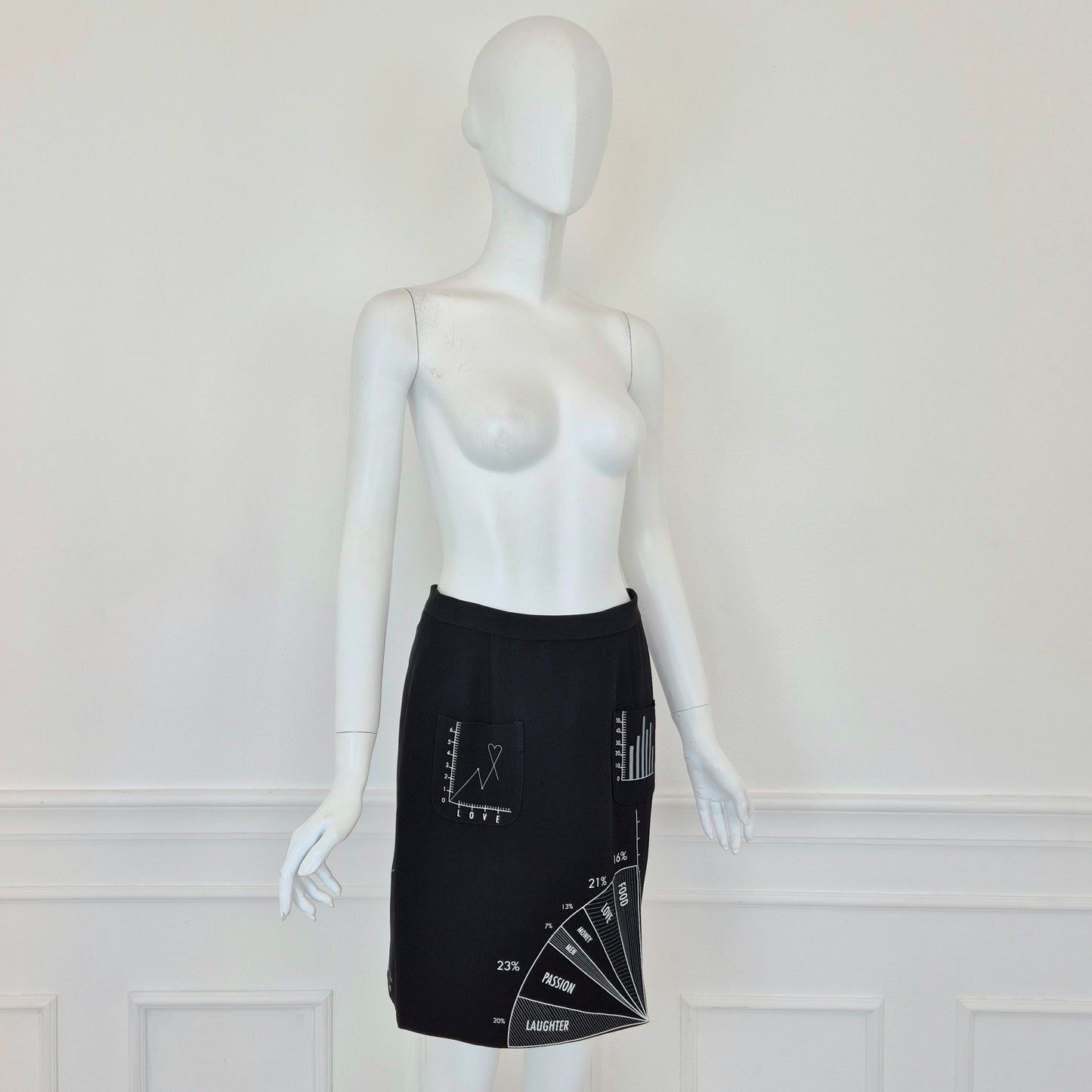 Moschino | Gonna stampa grafici