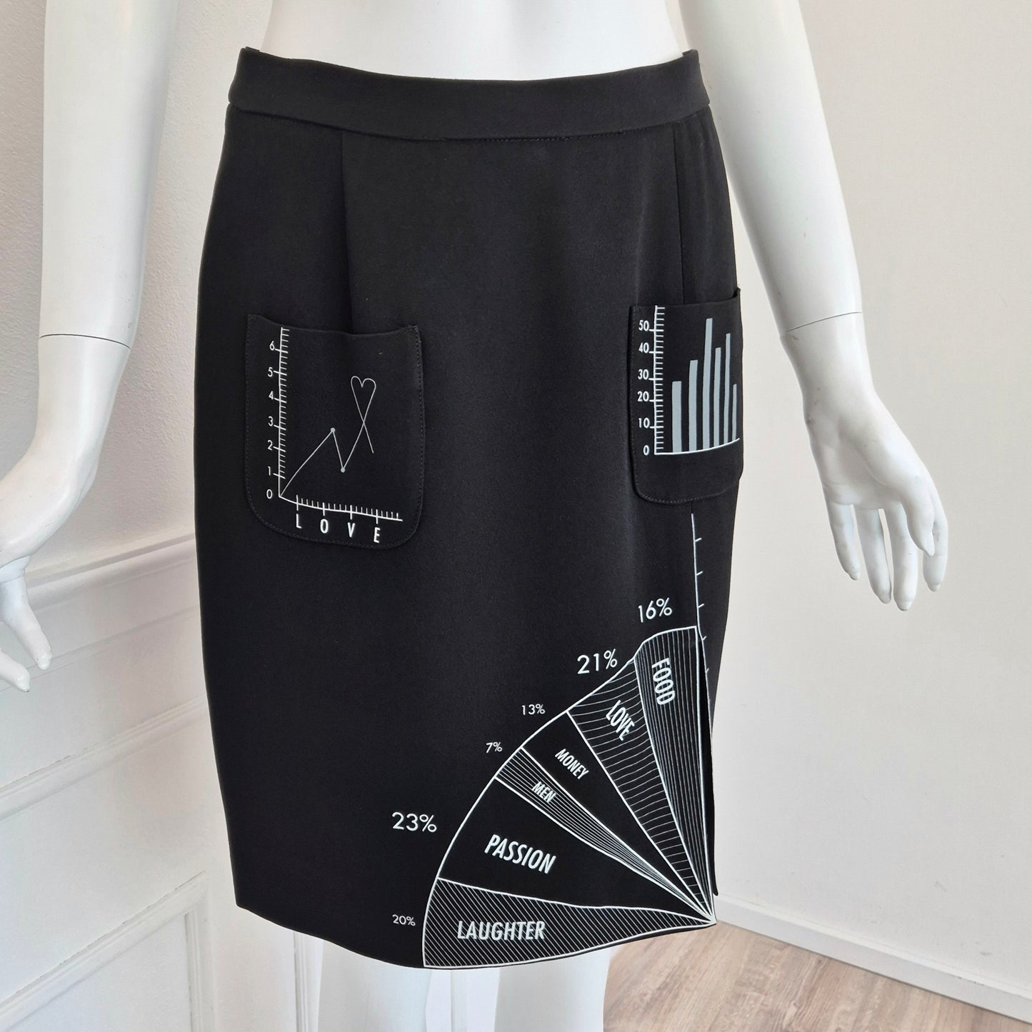 Moschino | Gonna stampa grafici