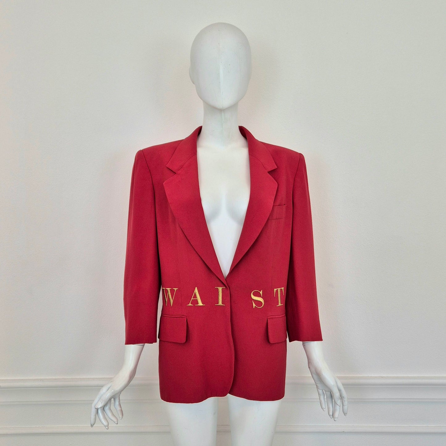 Moschino Couture | "Waist of money" iconic jacket 1991