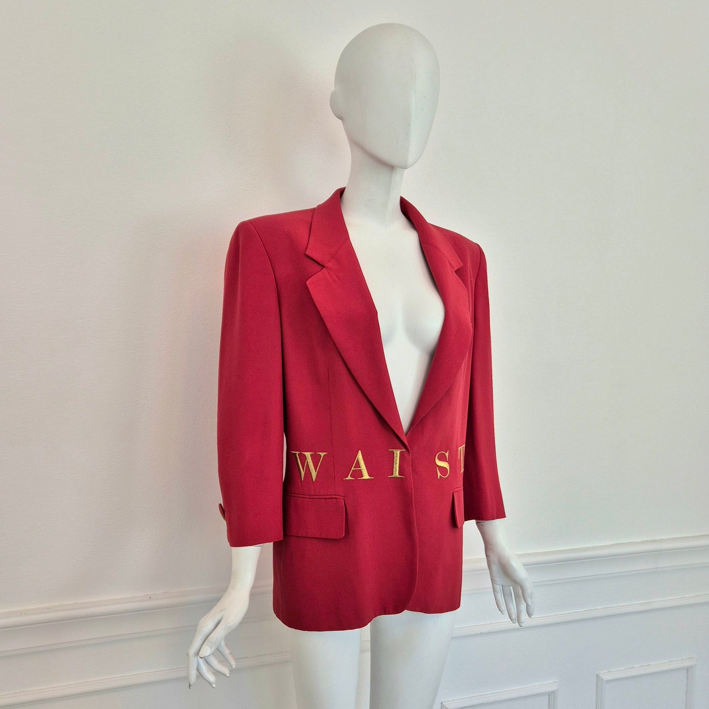Moschino Couture | "Waist of money" iconic jacket 1991