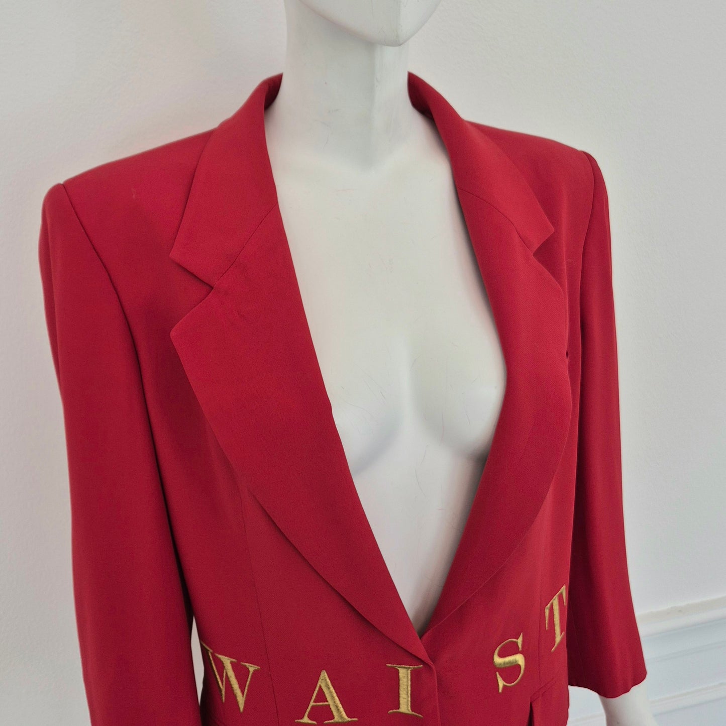 Moschino Couture | "Waist of money" iconic jacket 1991
