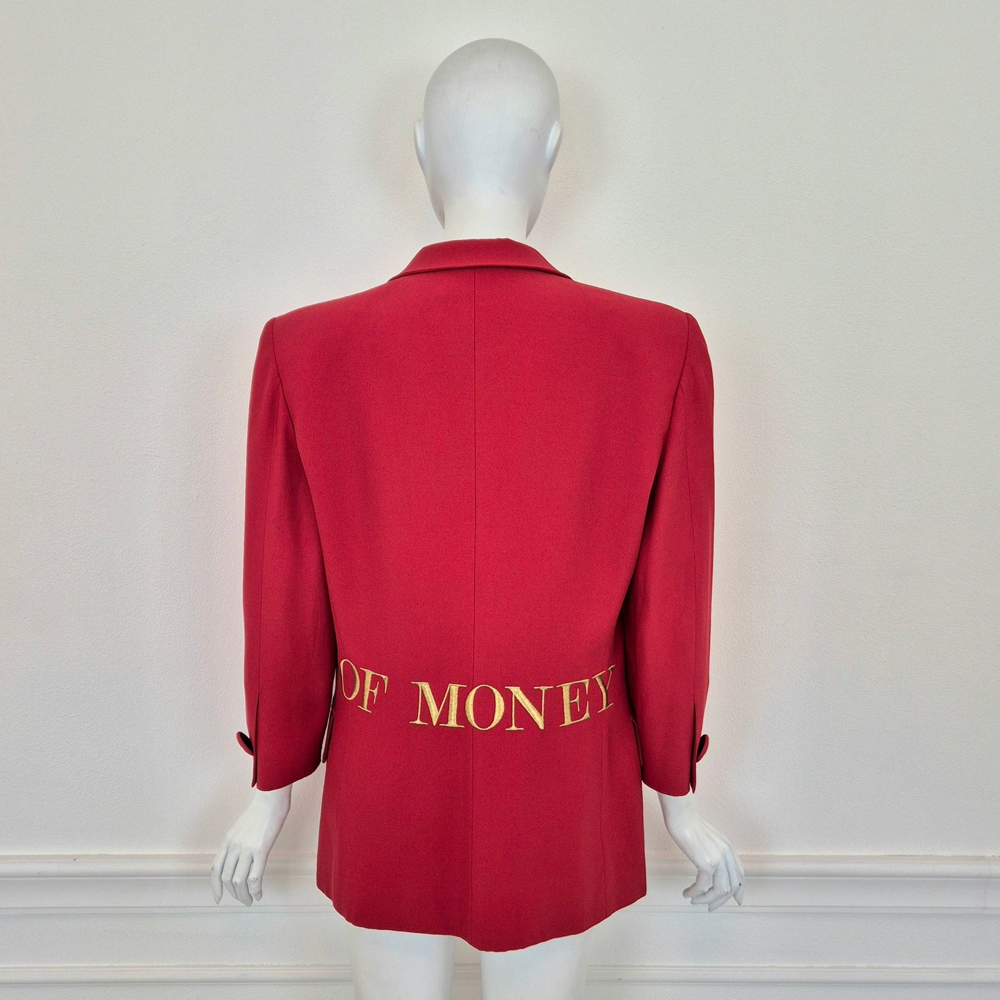 Moschino Couture | "Waist of money" iconic jacket 1991