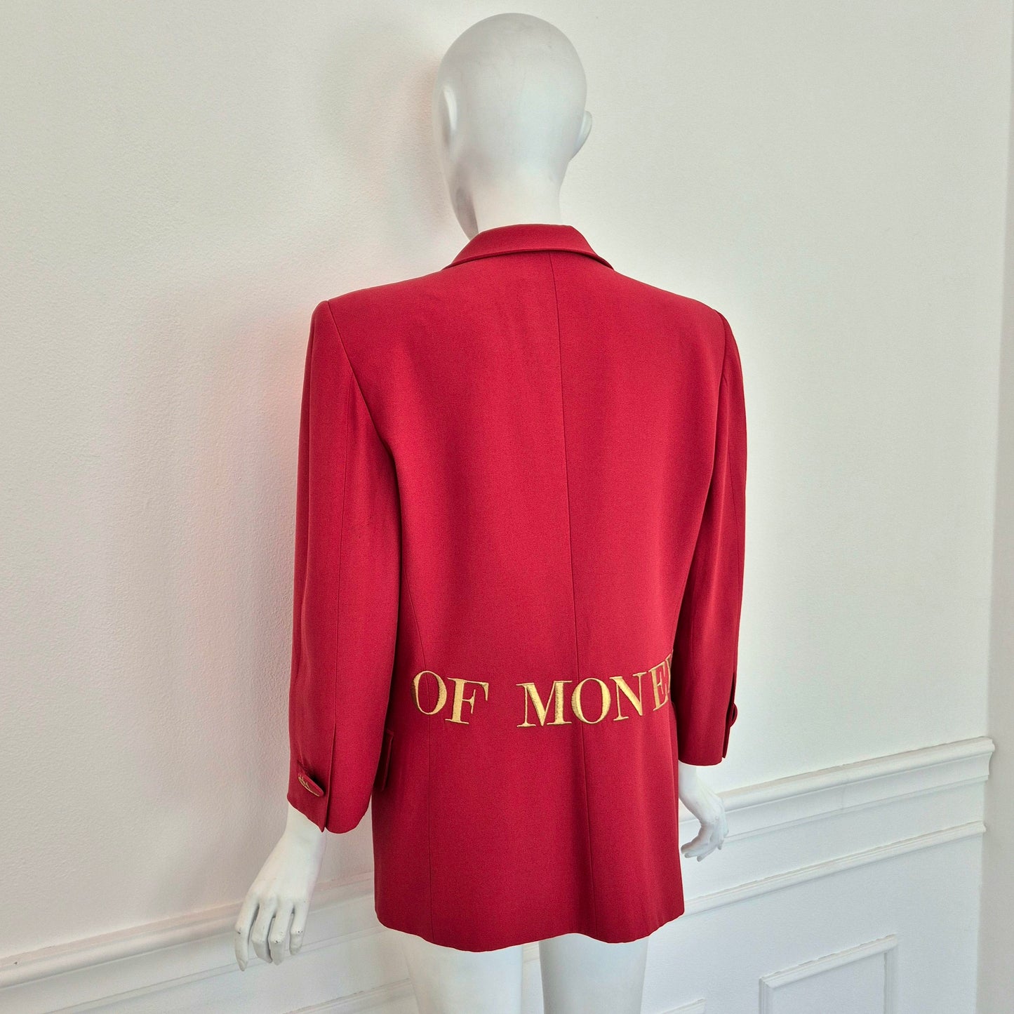Moschino Couture | "Waist of money" iconic jacket 1991