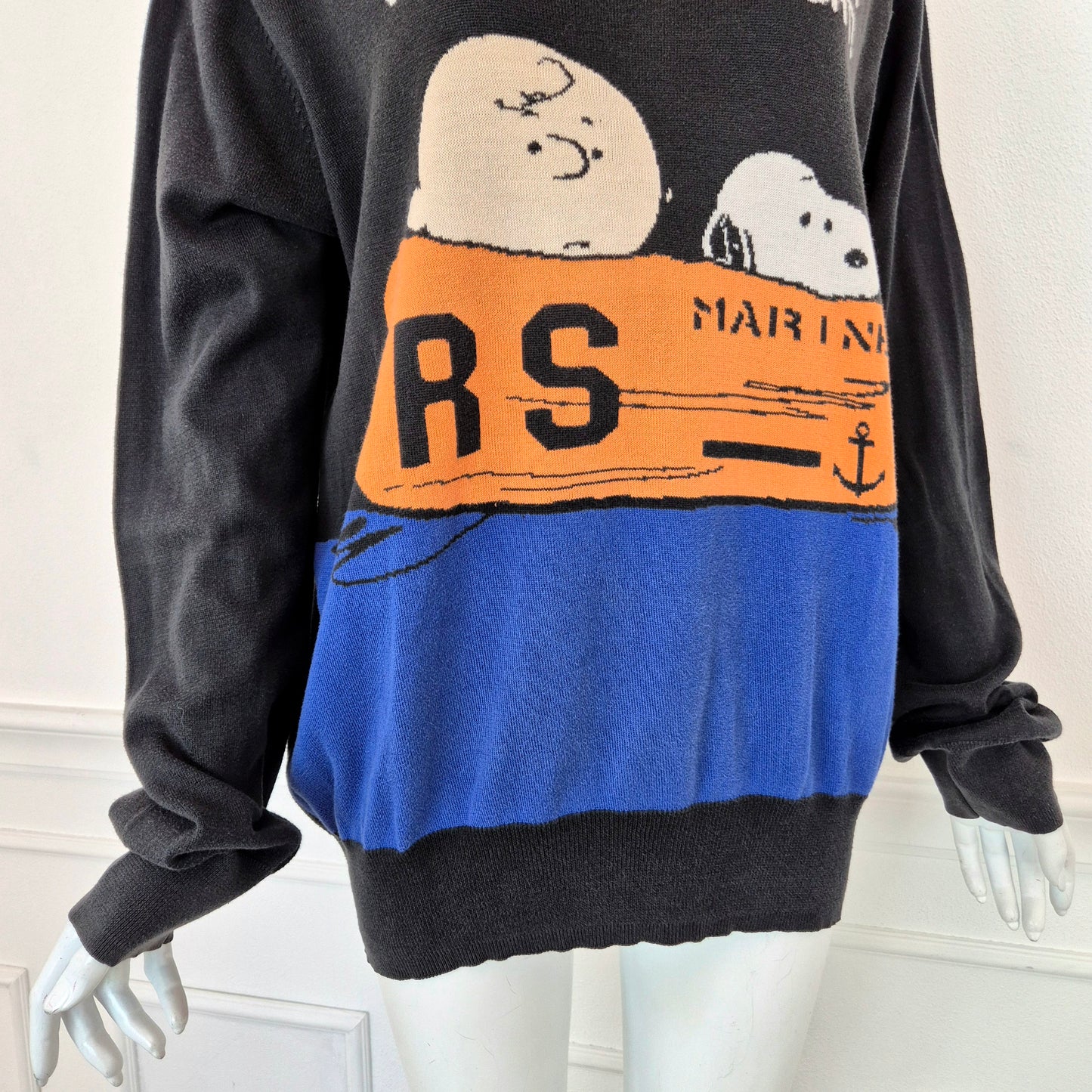 Jc de Castelbajac | Maglione Peanuts "I can't sleep without a night light!"