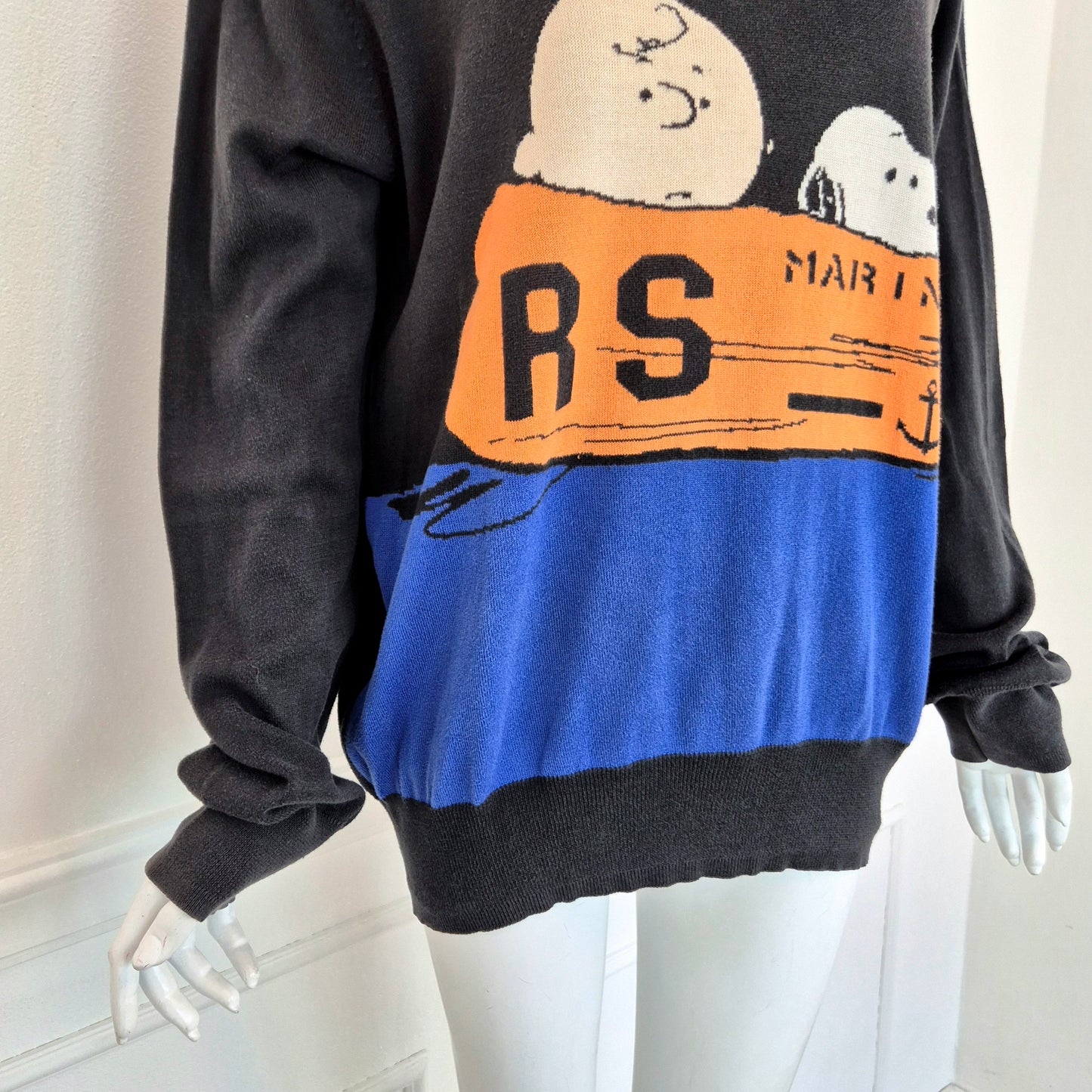 Jc de Castelbajac | Maglione Peanuts "I can't sleep without a night light!"