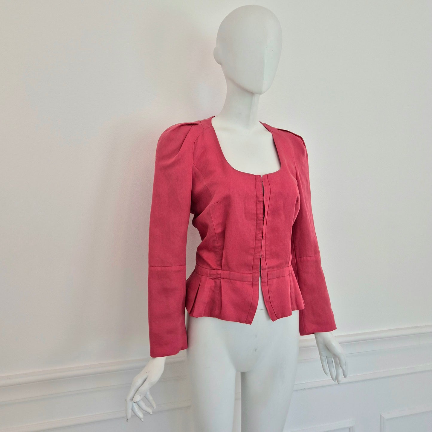 Isabel Marant Etoile | Giacca in misto lino con gancetti