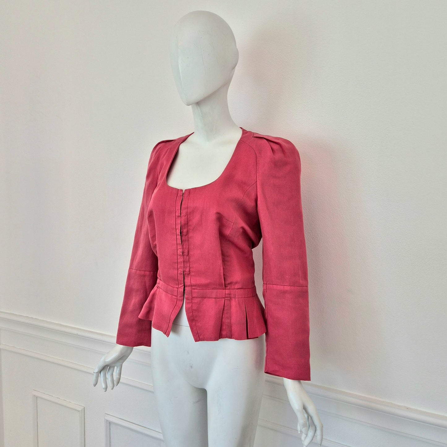 Isabel Marant Etoile | Giacca in misto lino con gancetti