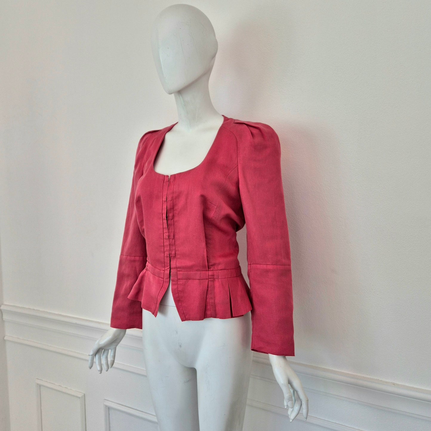 Isabel Marant Etoile | Giacca in misto lino con gancetti