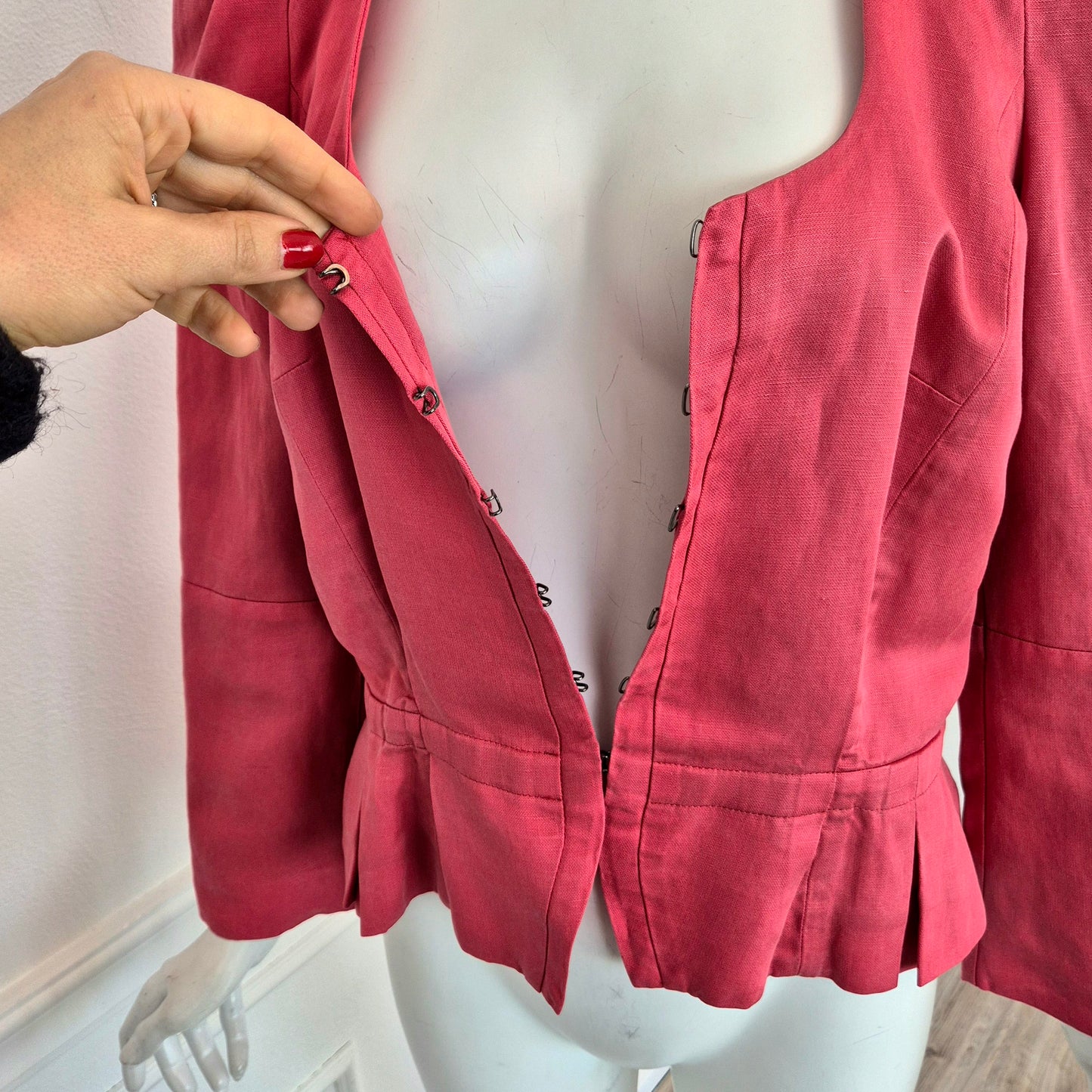 Isabel Marant Etoile | Giacca in misto lino con gancetti