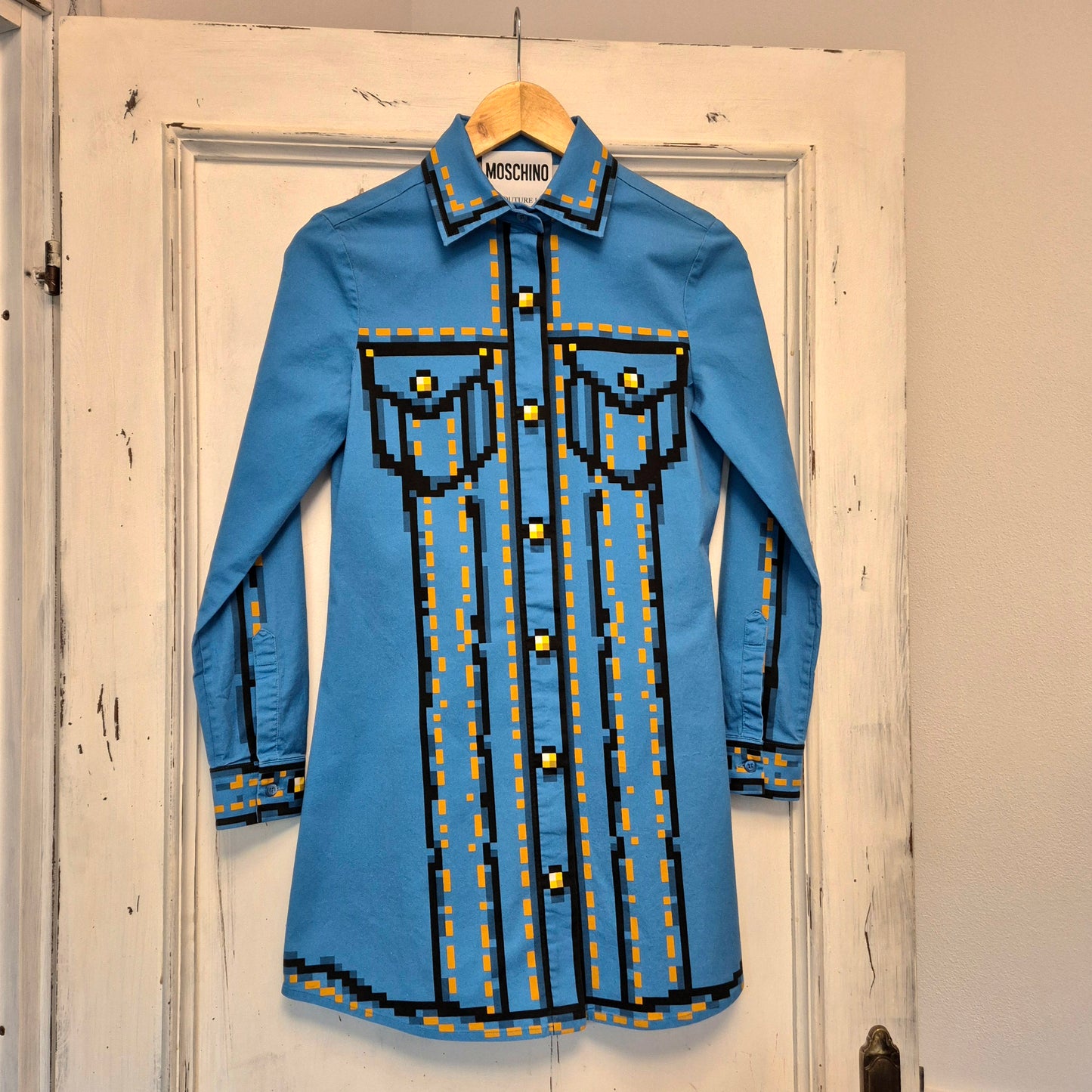 Moschino x The Sims 2019 | Camicia "pixel"edizione limitata