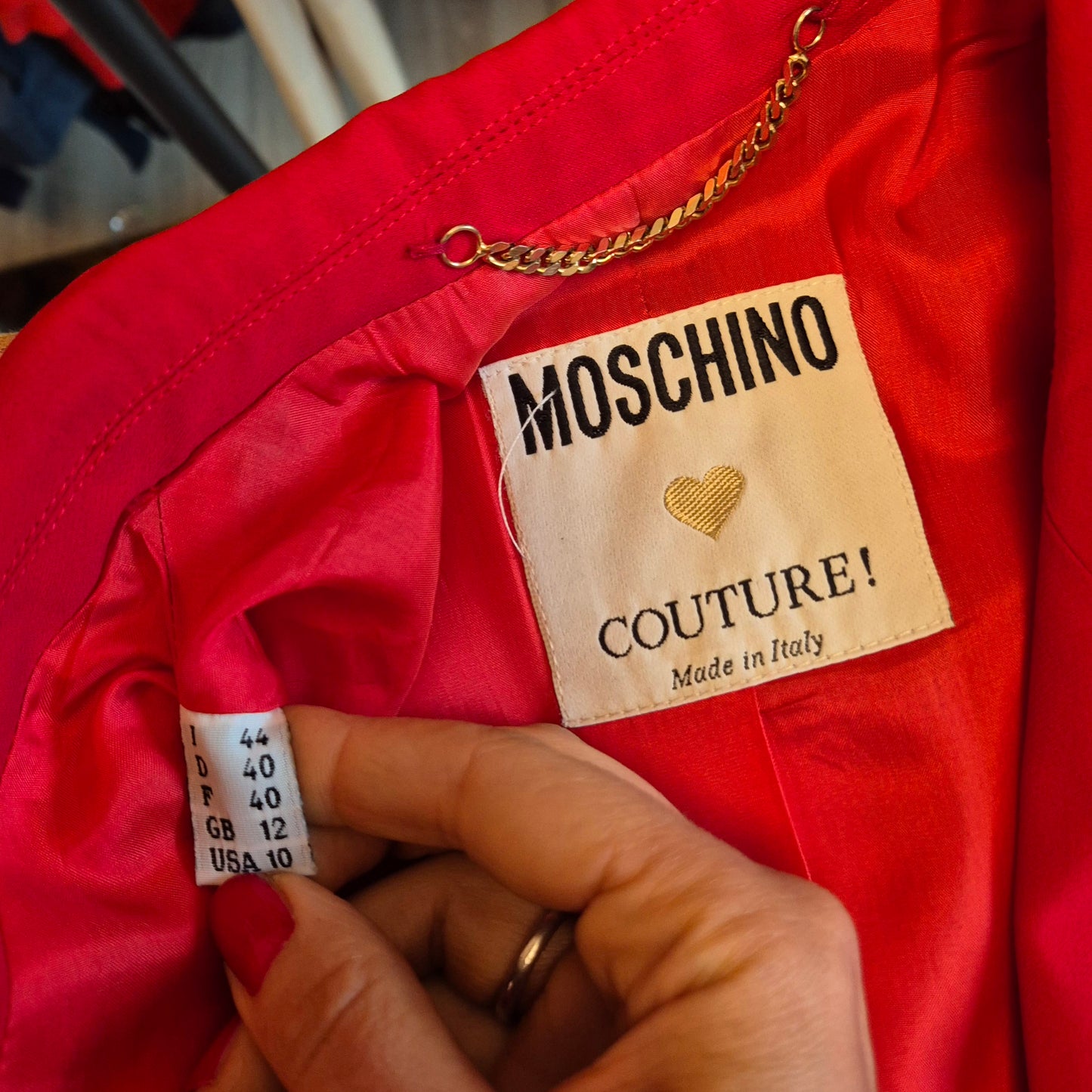 Moschino Couture | "Waist of money" iconic jacket 1991