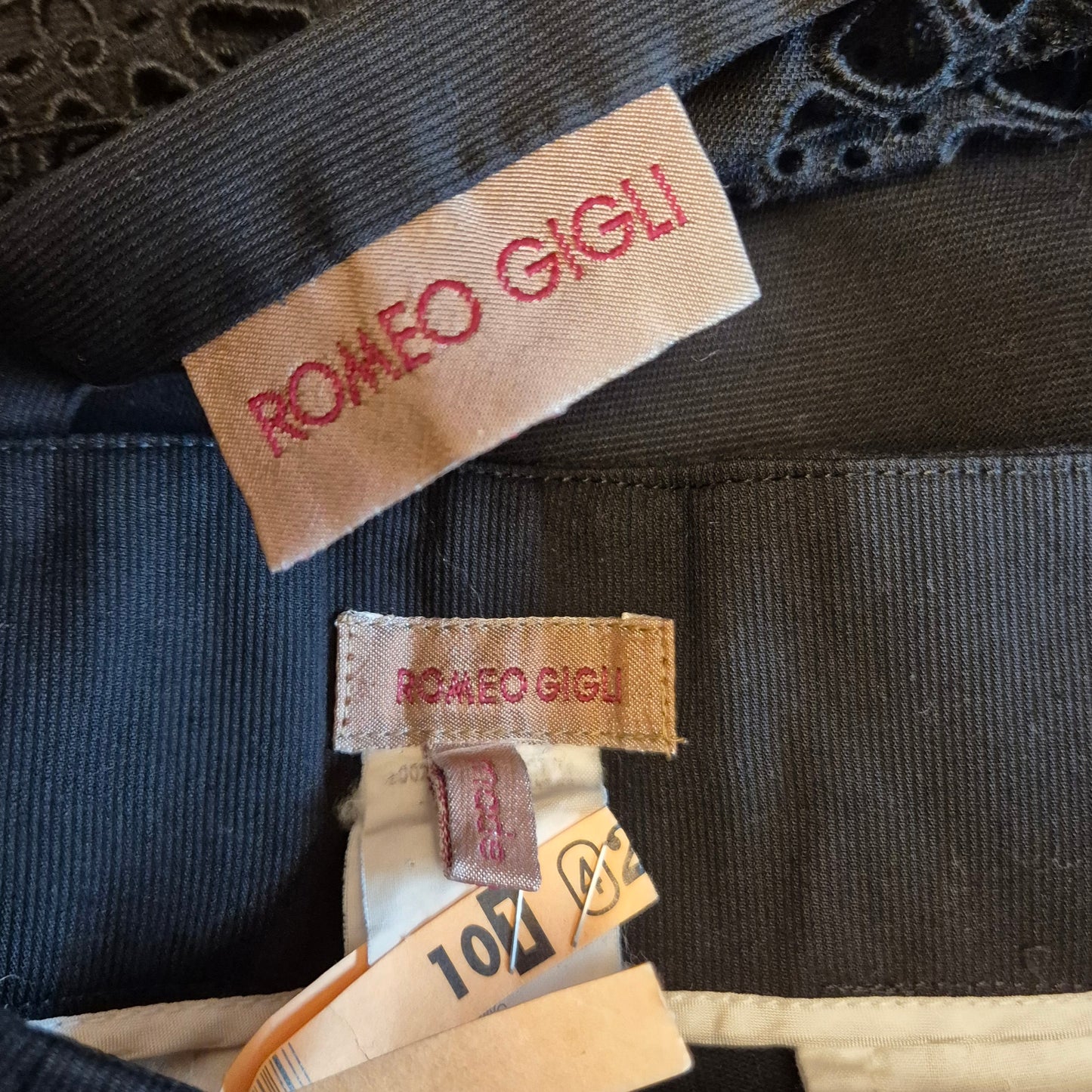 Romeo Gigli | Completo con giacca traforata 1992
