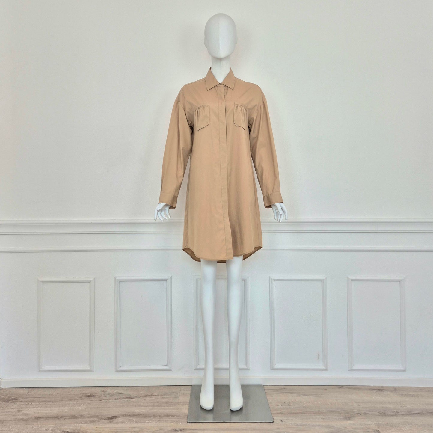 Miu Miu | Abito cotone beige