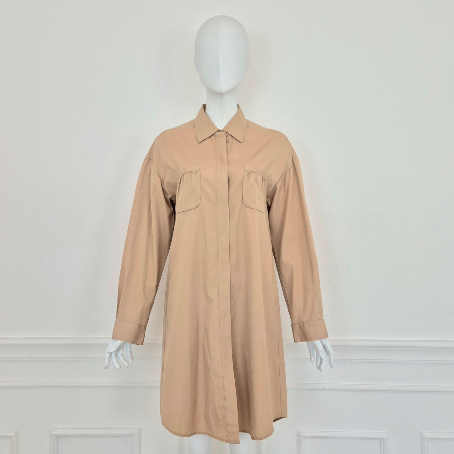 Miu Miu | Abito cotone beige
