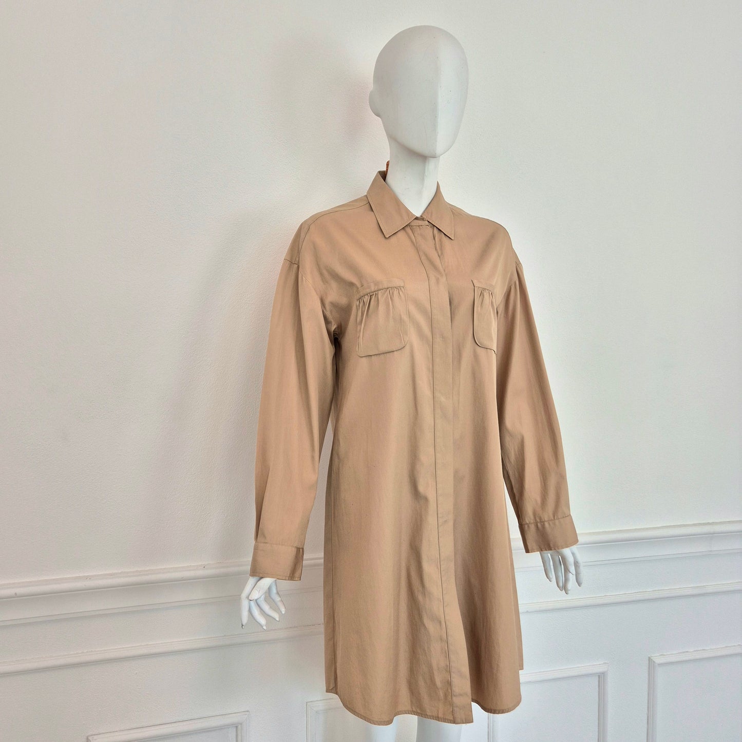 Miu Miu | Abito cotone beige