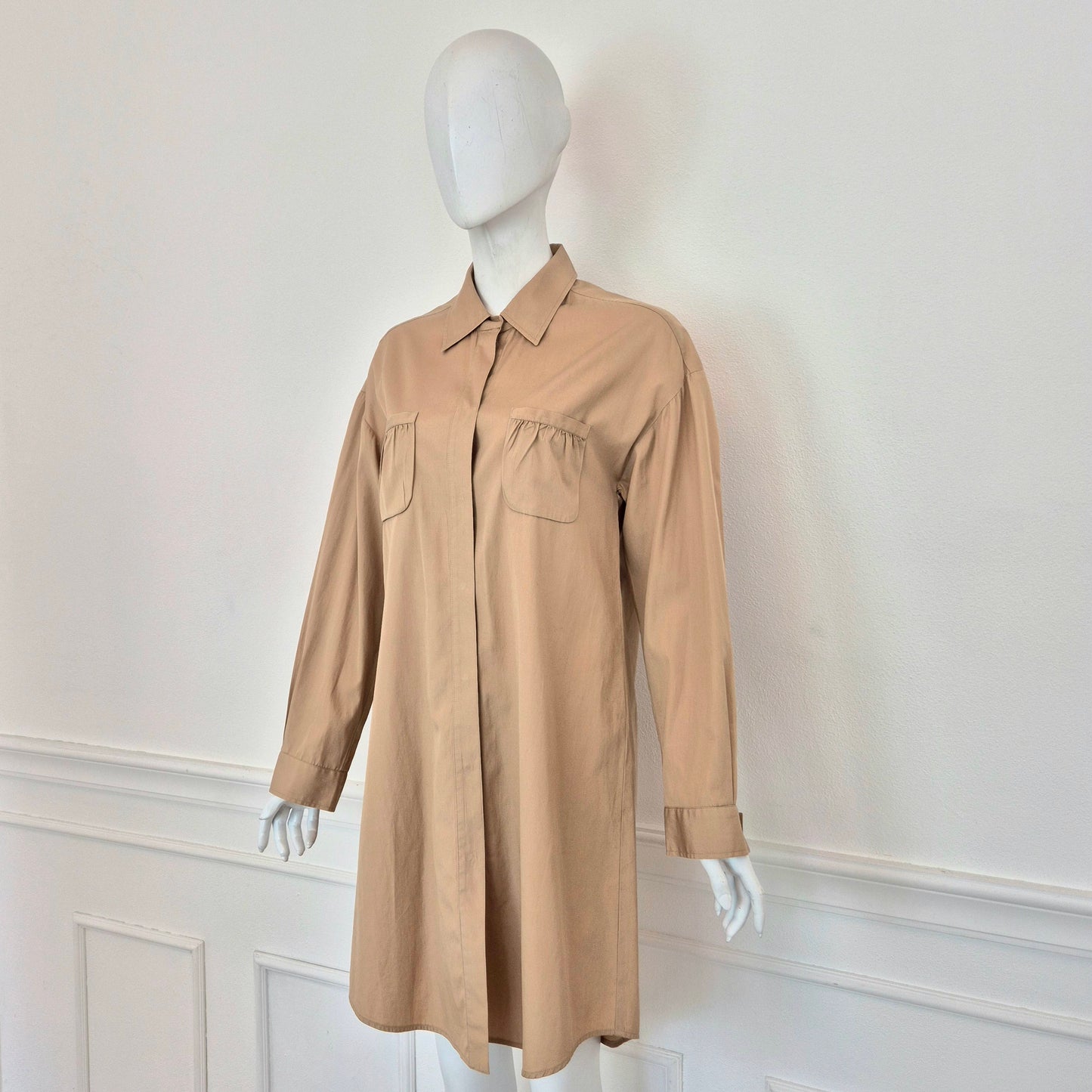 Miu Miu | Abito cotone beige