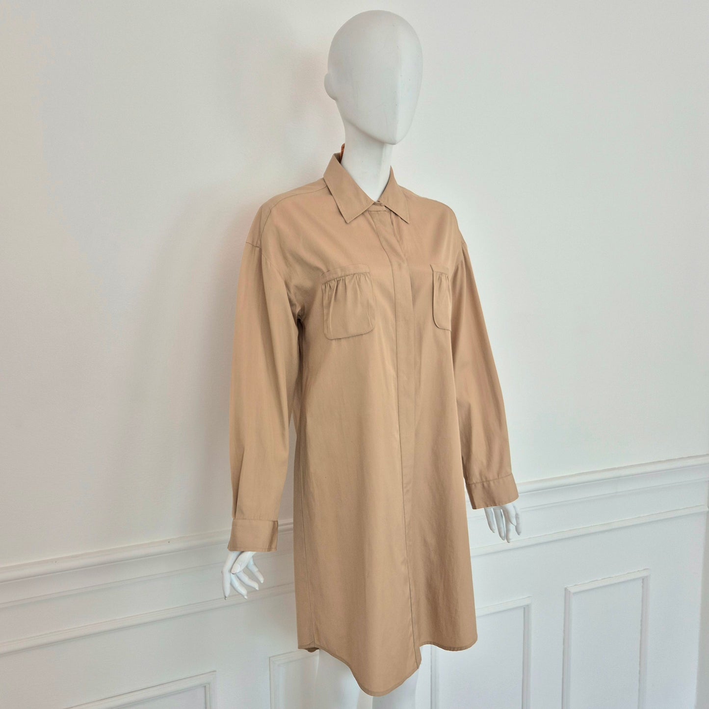 Miu Miu | Abito cotone beige