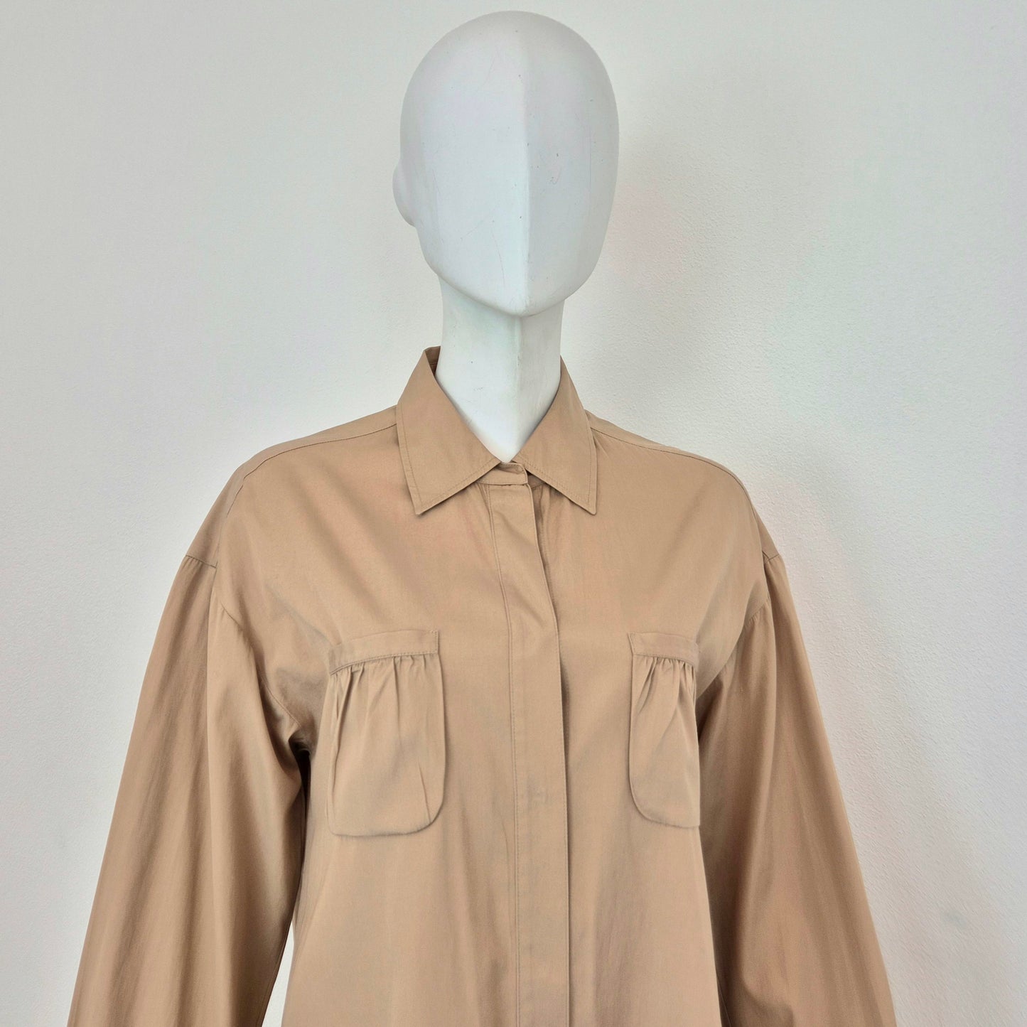 Miu Miu | Abito cotone beige