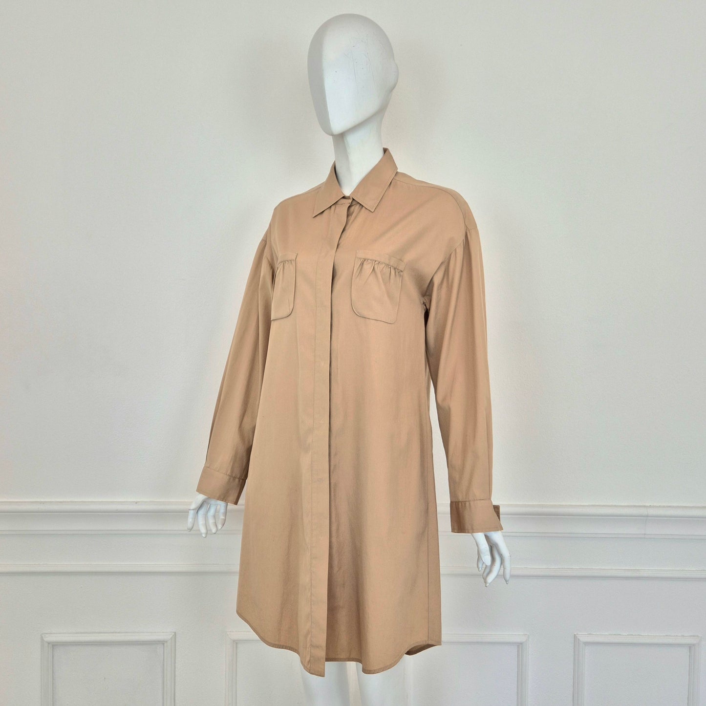 Miu Miu | Abito cotone beige